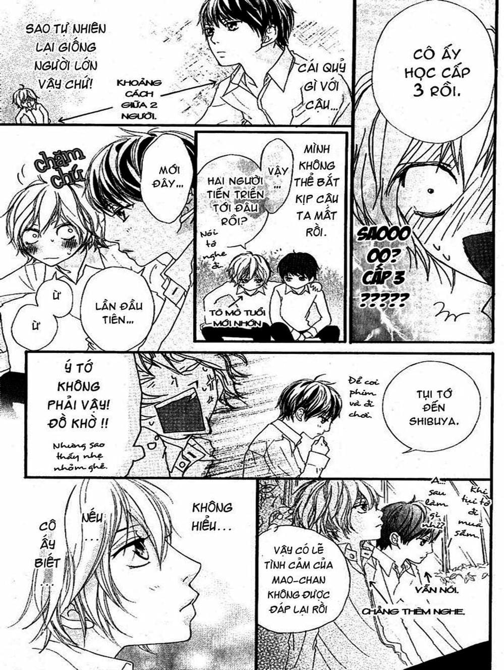 Truyện Tranh Tình Yêu Lấp Lánh - Strobe Edge trang 5