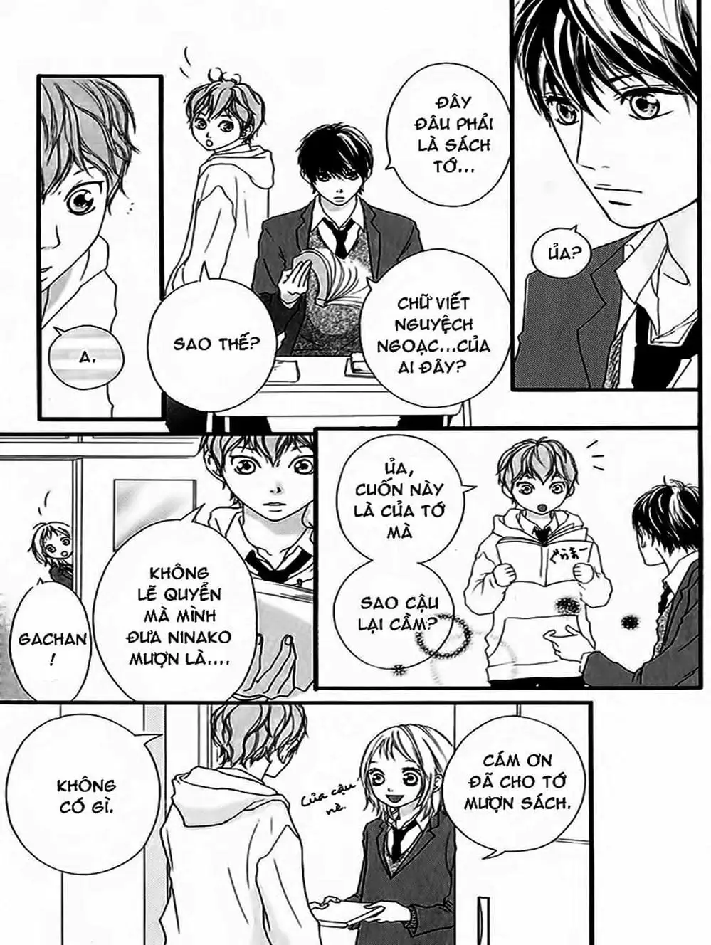 Truyện Tranh Tình Yêu Lấp Lánh - Strobe Edge trang 5