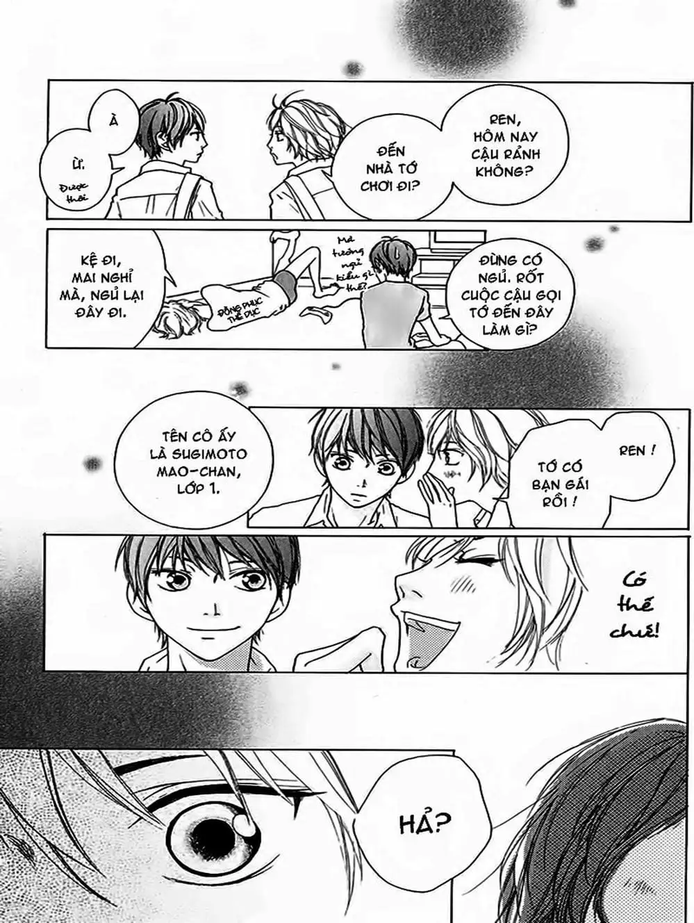 Truyện Tranh Tình Yêu Lấp Lánh - Strobe Edge trang 5