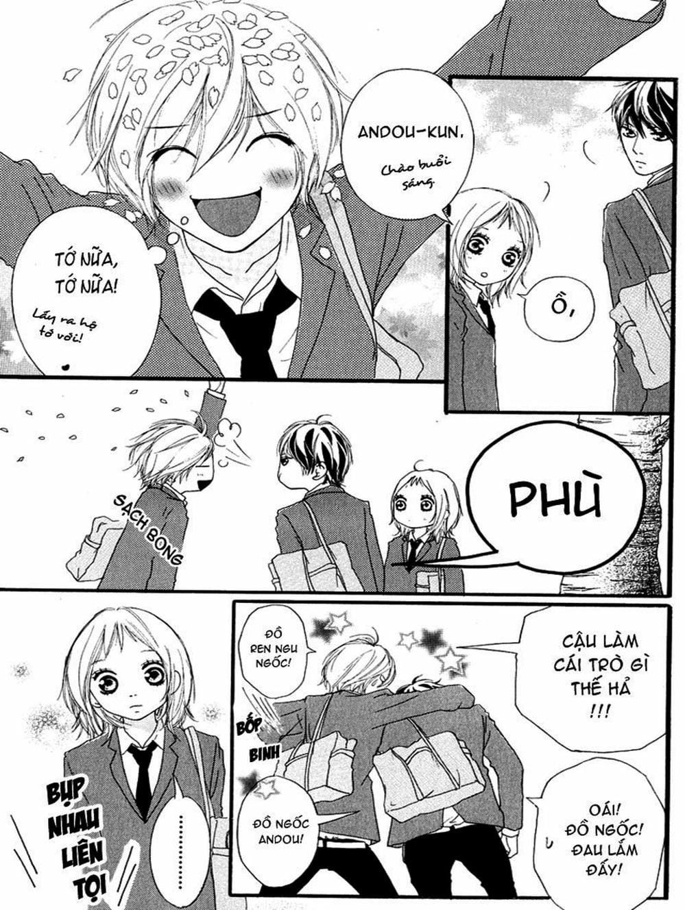 Truyện Tranh Tình Yêu Lấp Lánh - Strobe Edge trang 5