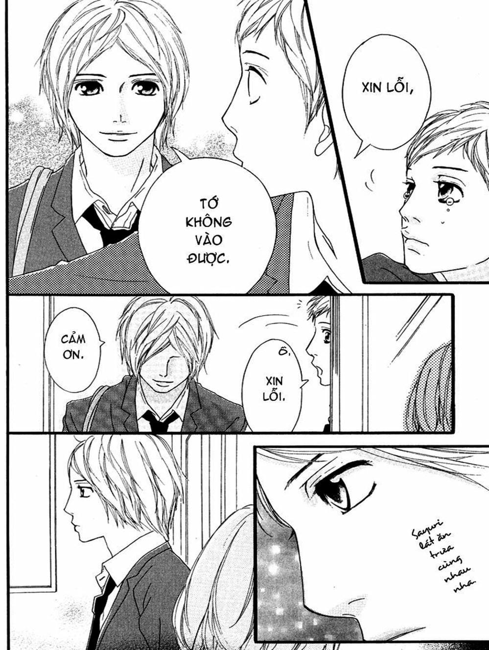 Truyện Tranh Tình Yêu Lấp Lánh - Strobe Edge trang 5
