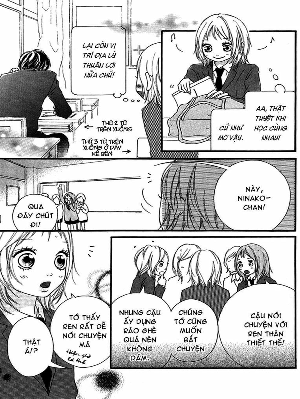 Truyện Tranh Tình Yêu Lấp Lánh - Strobe Edge trang 5