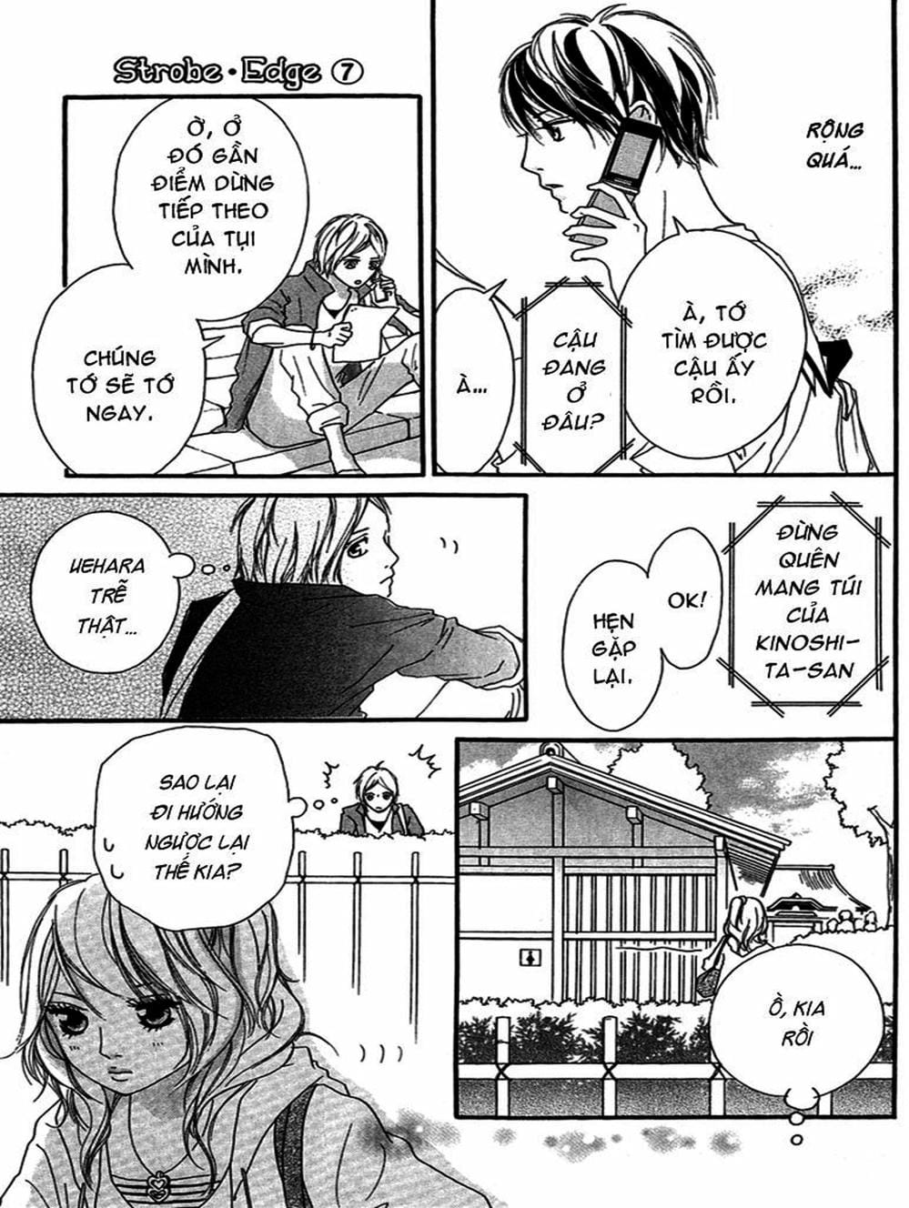 Truyện Tranh Tình Yêu Lấp Lánh - Strobe Edge trang 5
