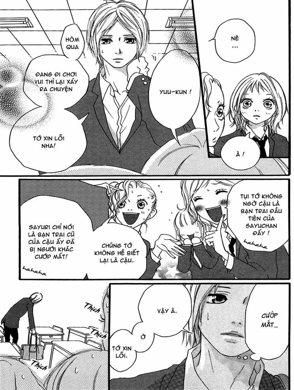 Truyện Tranh Tình Yêu Lấp Lánh - Strobe Edge trang 5