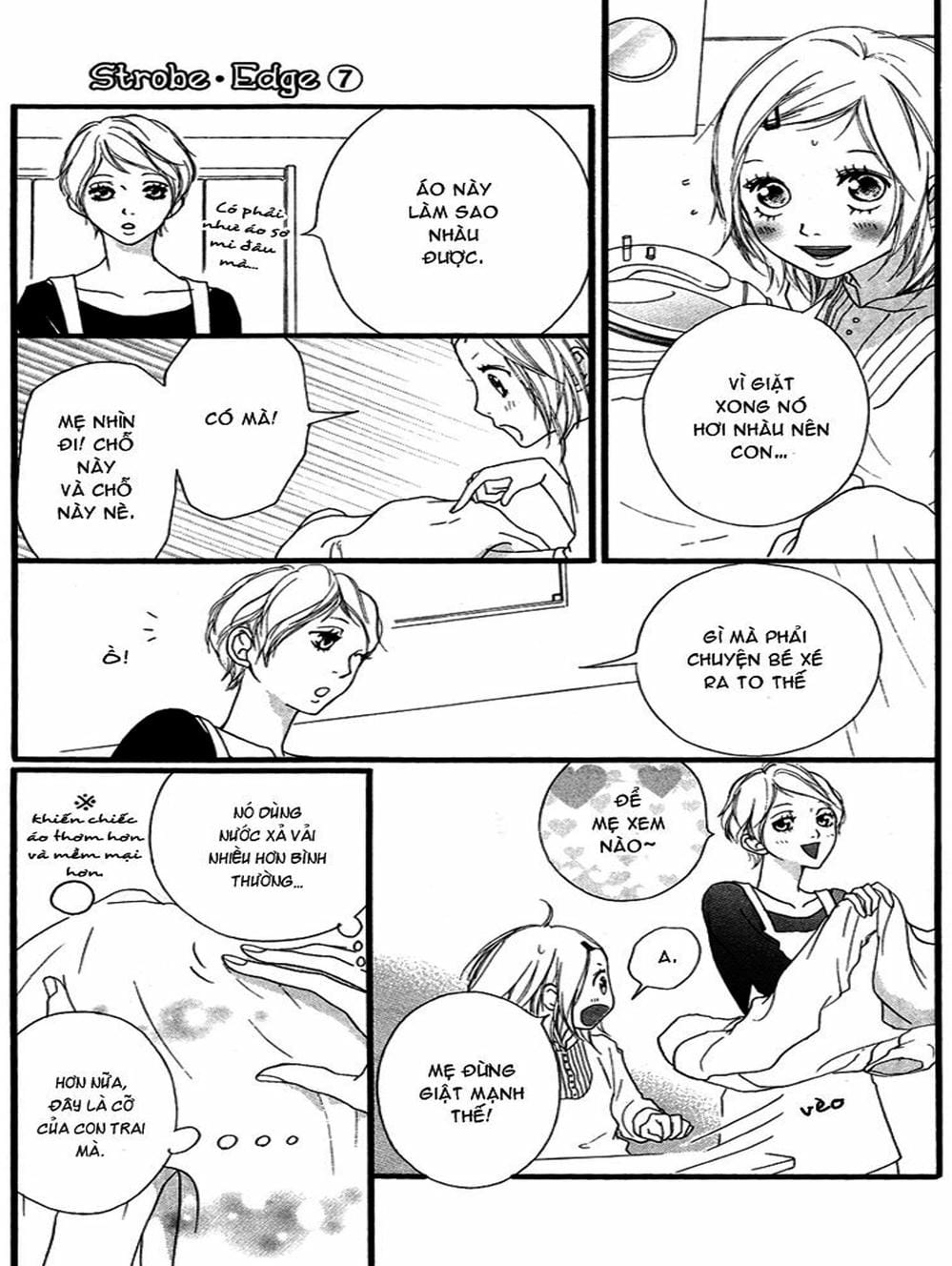 Truyện Tranh Tình Yêu Lấp Lánh - Strobe Edge trang 5