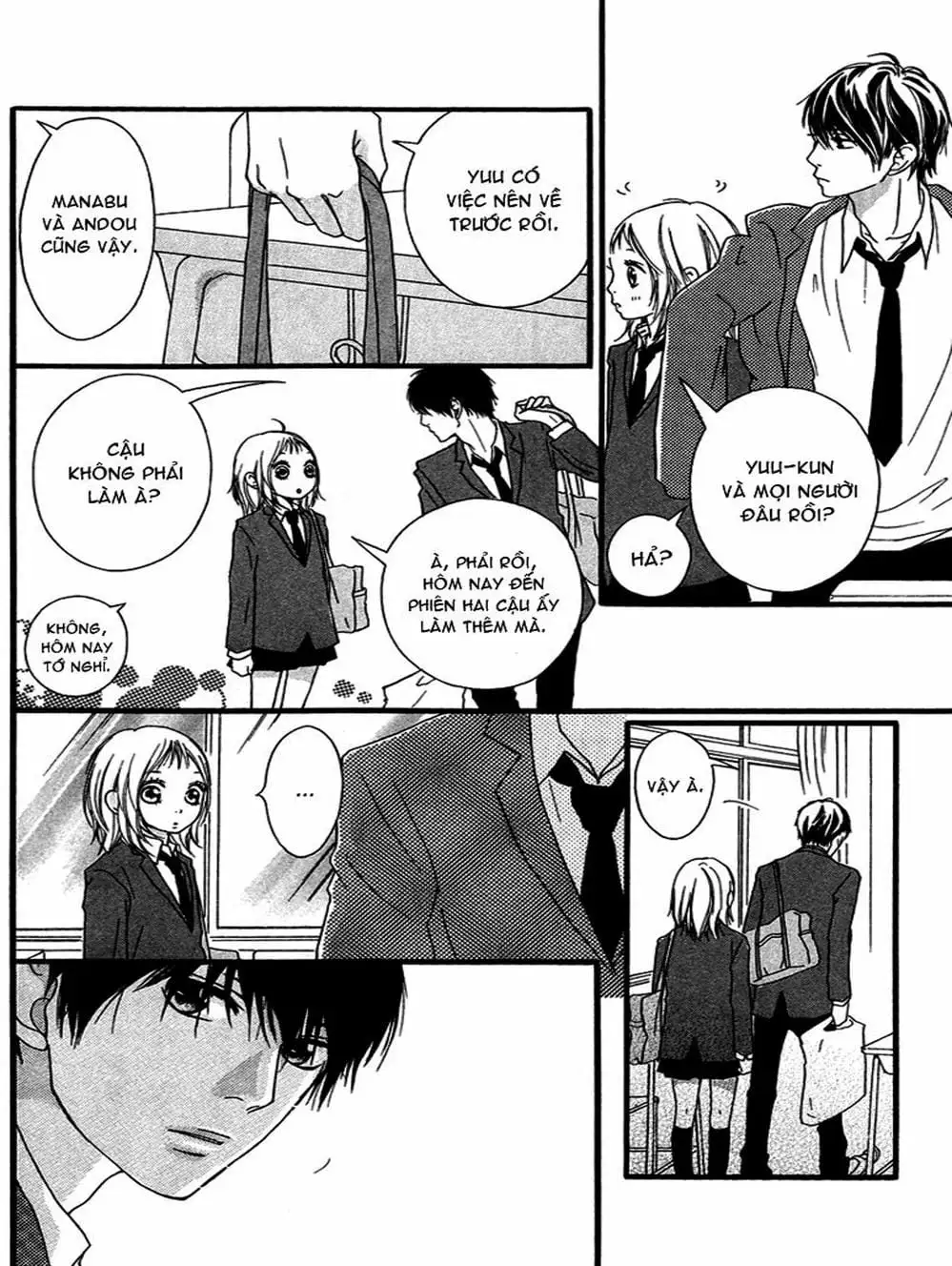 Truyện Tranh Tình Yêu Lấp Lánh - Strobe Edge trang 5