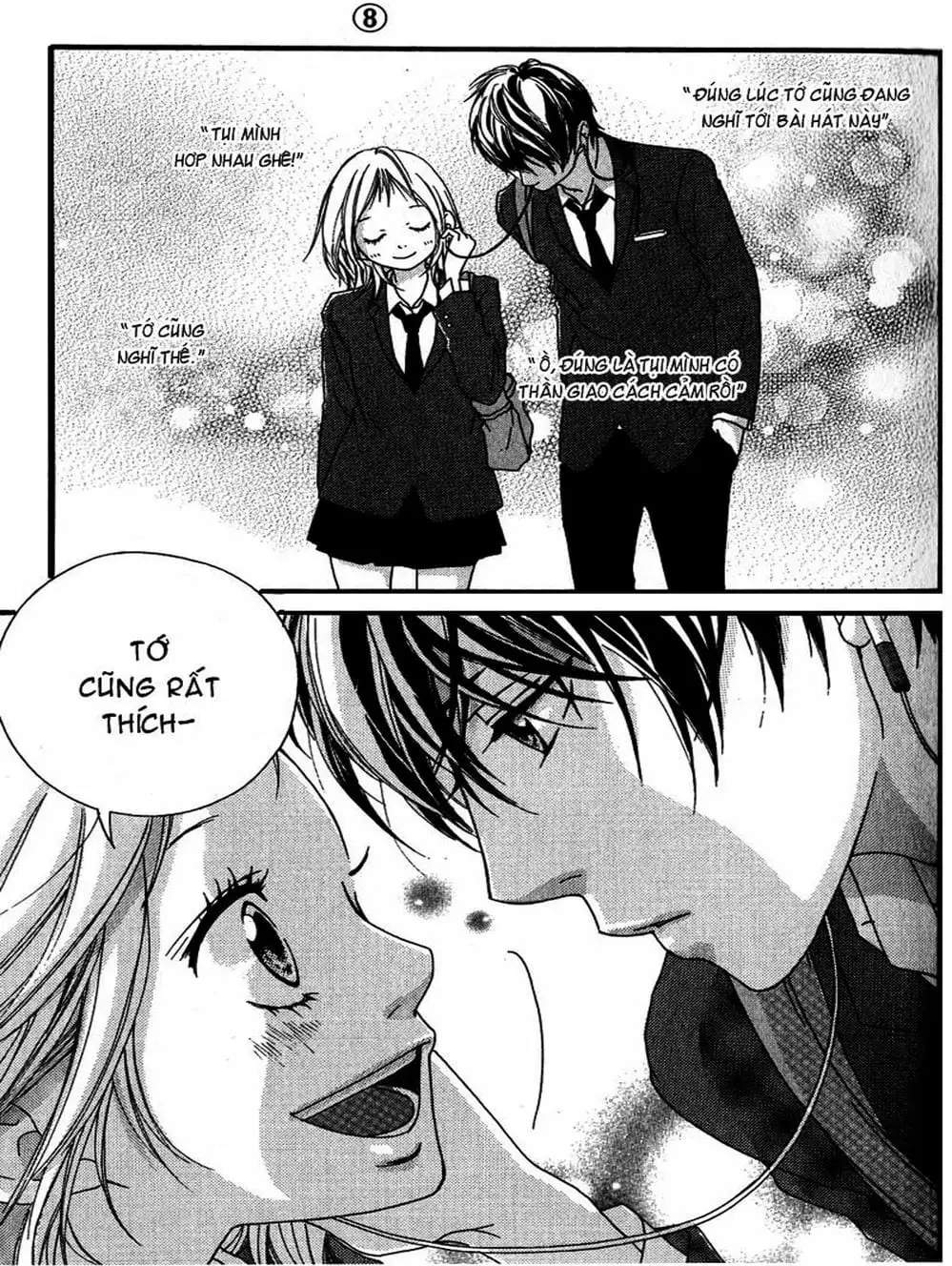 Truyện Tranh Tình Yêu Lấp Lánh - Strobe Edge trang 5