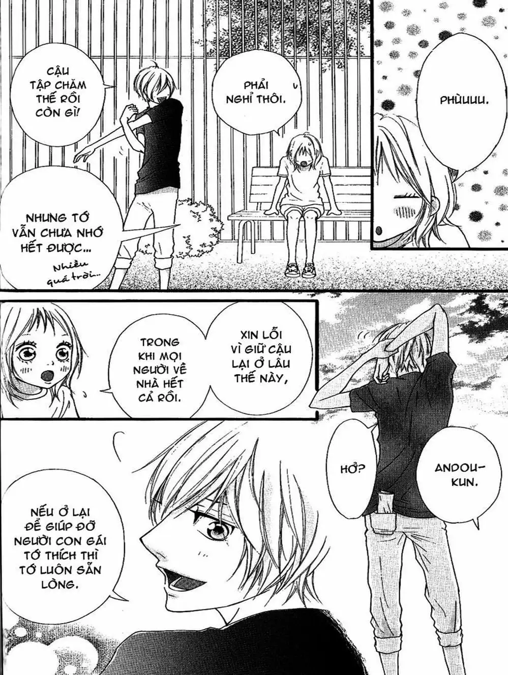 Truyện Tranh Tình Yêu Lấp Lánh - Strobe Edge trang 5