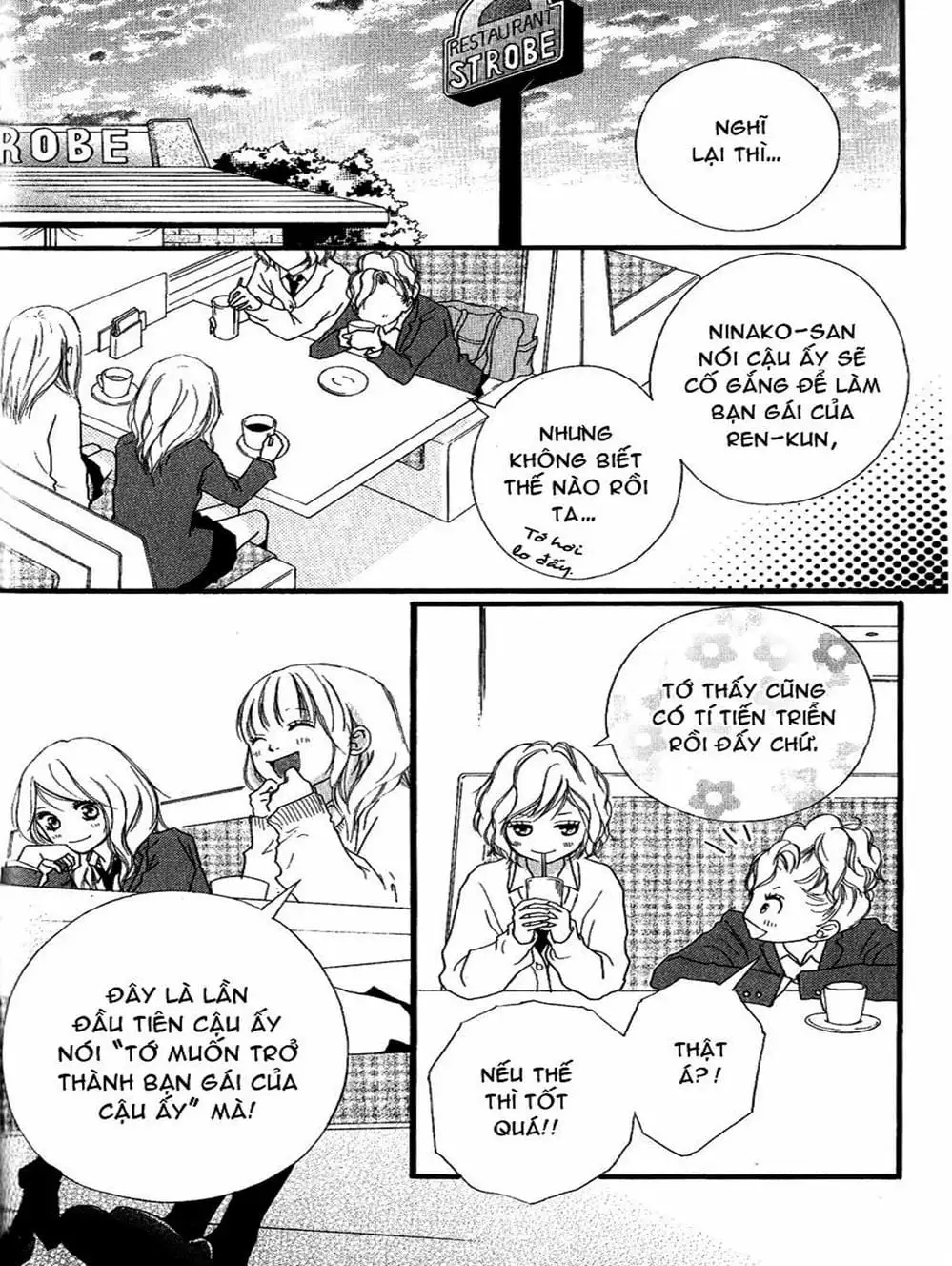 Truyện Tranh Tình Yêu Lấp Lánh - Strobe Edge trang 5