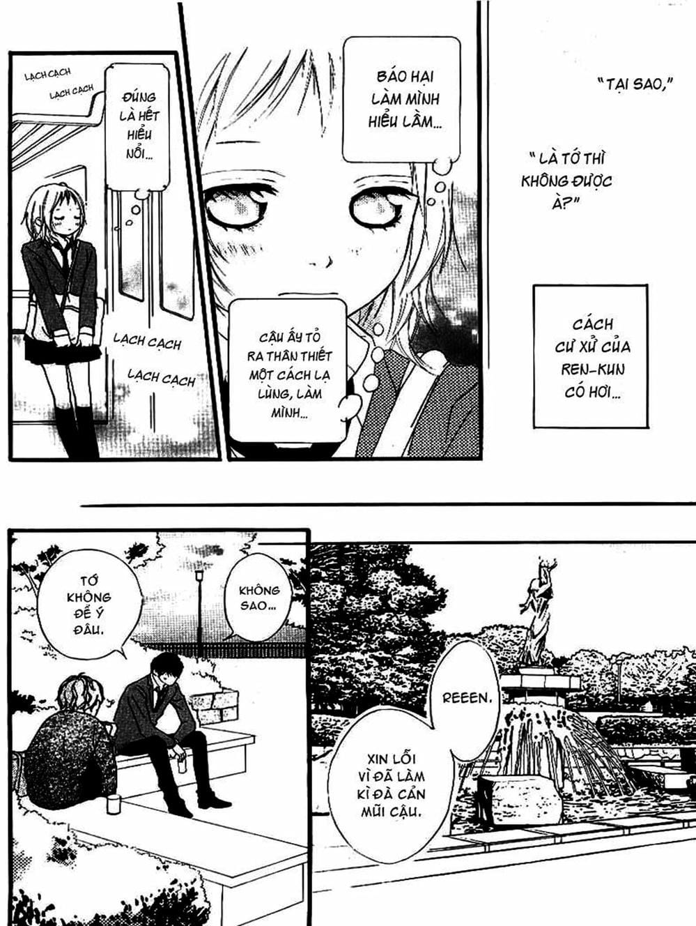 Truyện Tranh Tình Yêu Lấp Lánh - Strobe Edge trang 5