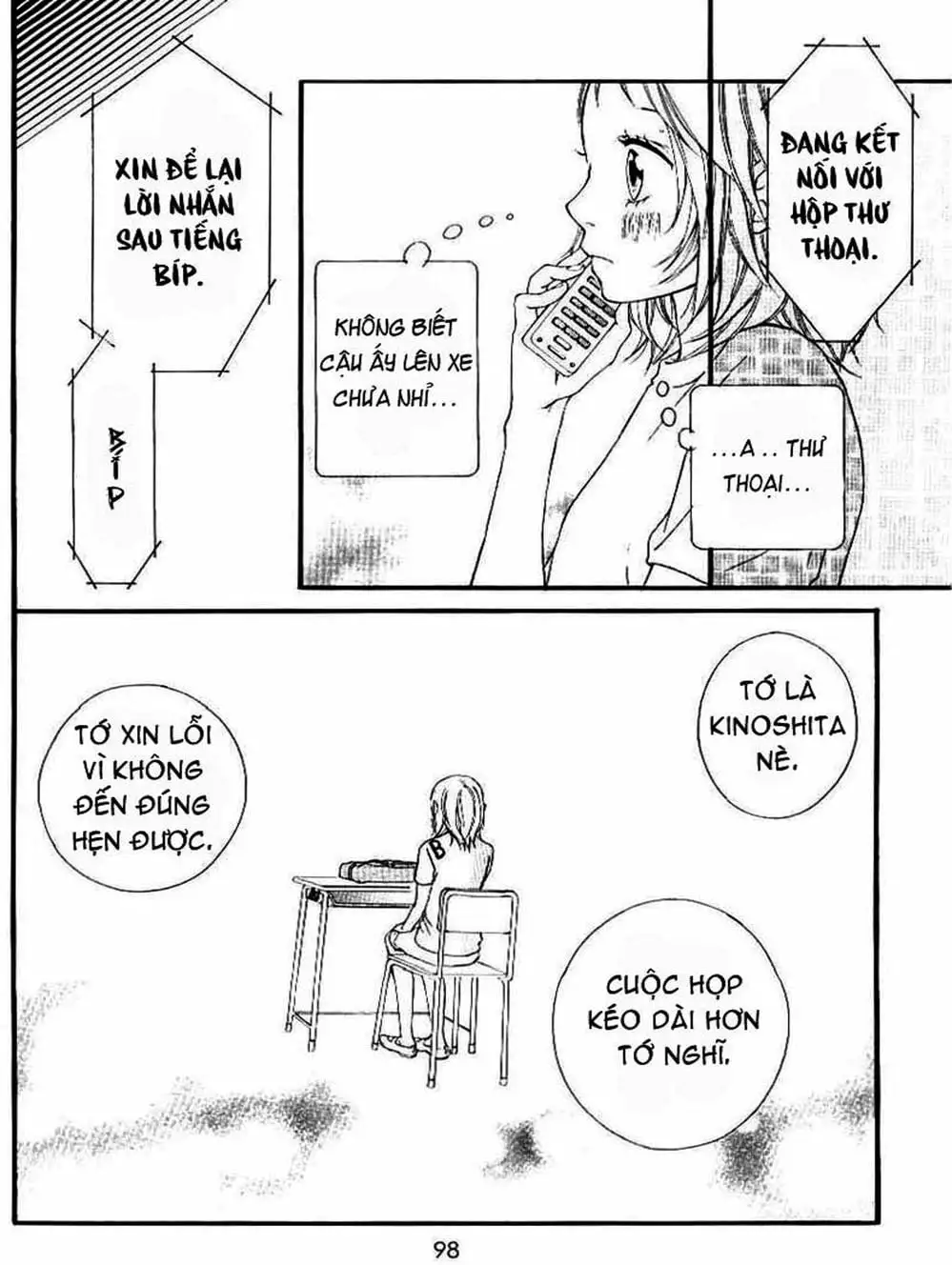 Truyện Tranh Tình Yêu Lấp Lánh - Strobe Edge trang 5