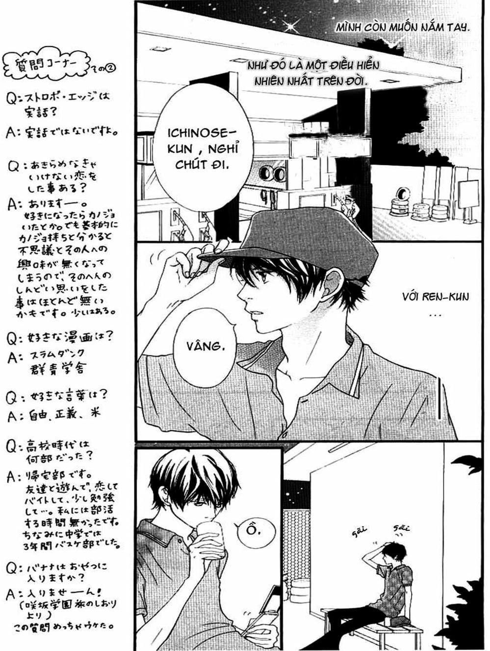 Truyện Tranh Tình Yêu Lấp Lánh - Strobe Edge trang 5