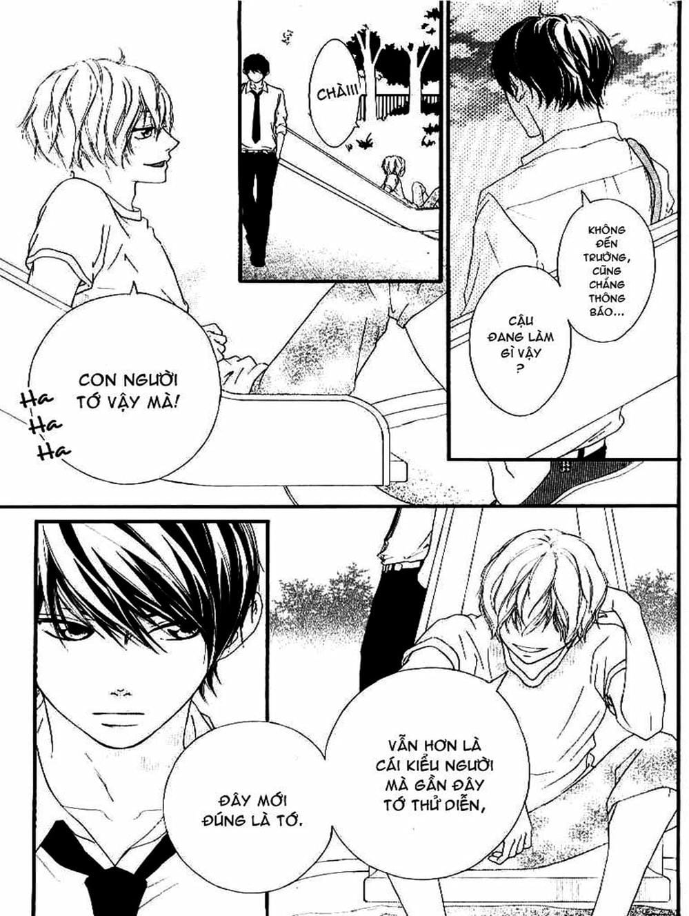 Truyện Tranh Tình Yêu Lấp Lánh - Strobe Edge trang 5