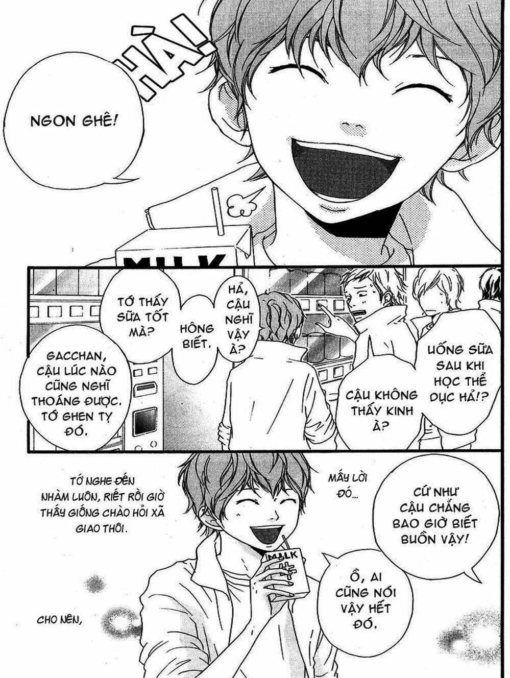 Truyện Tranh Tình Yêu Lấp Lánh - Strobe Edge trang 5