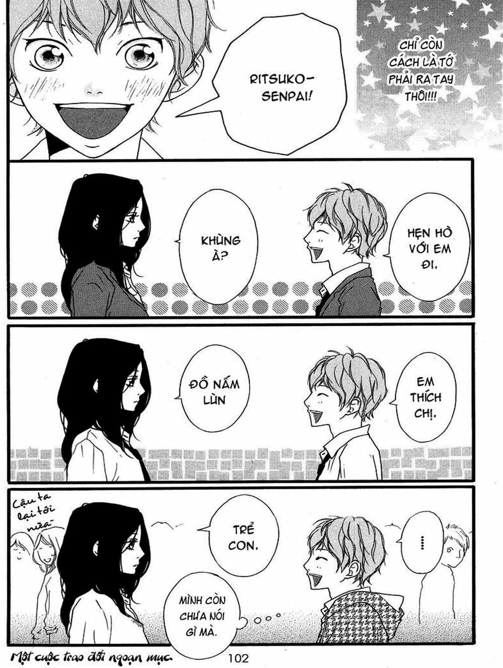 Truyện Tranh Tình Yêu Lấp Lánh - Strobe Edge trang 5