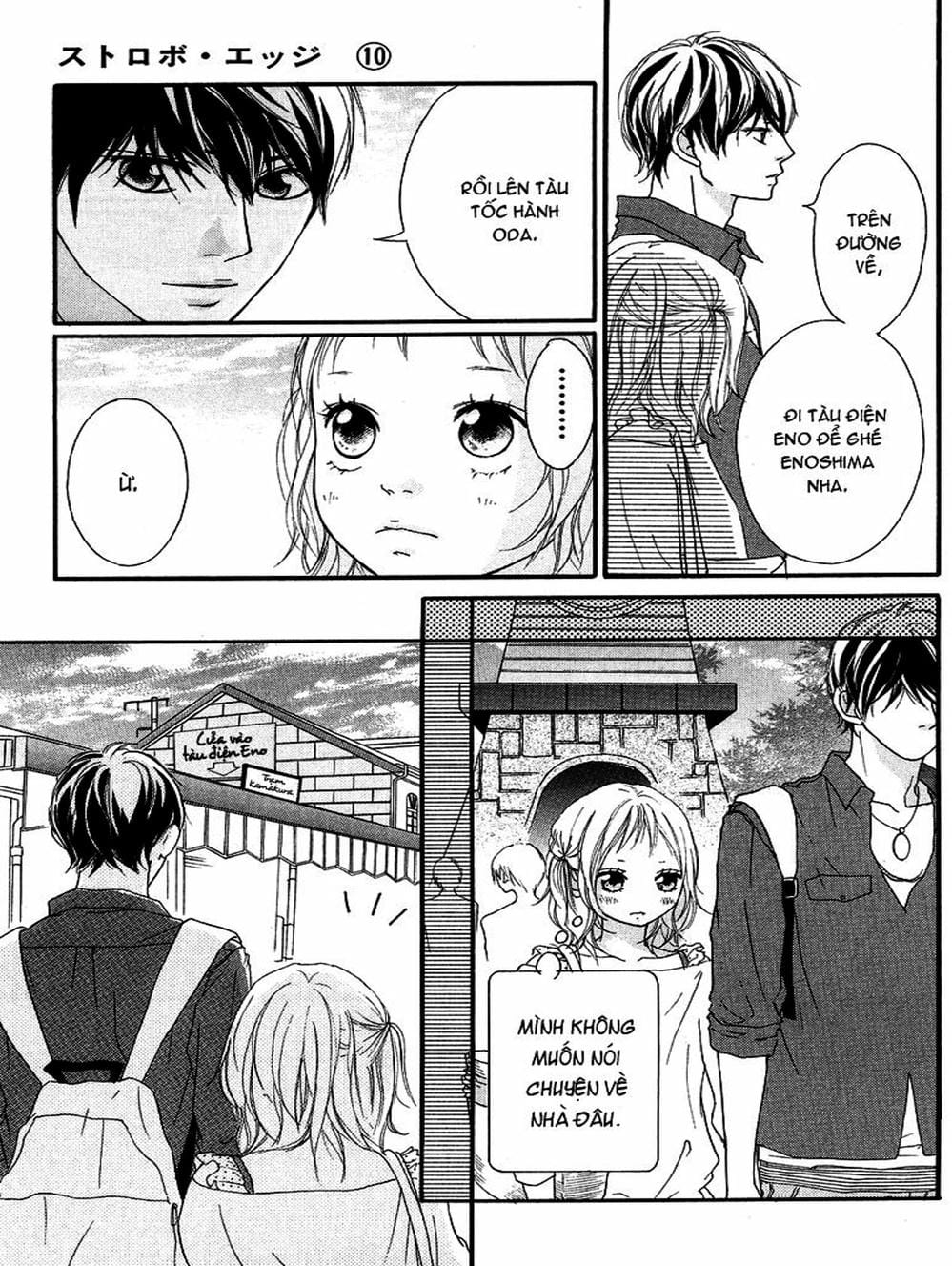 Truyện Tranh Tình Yêu Lấp Lánh - Strobe Edge trang 5