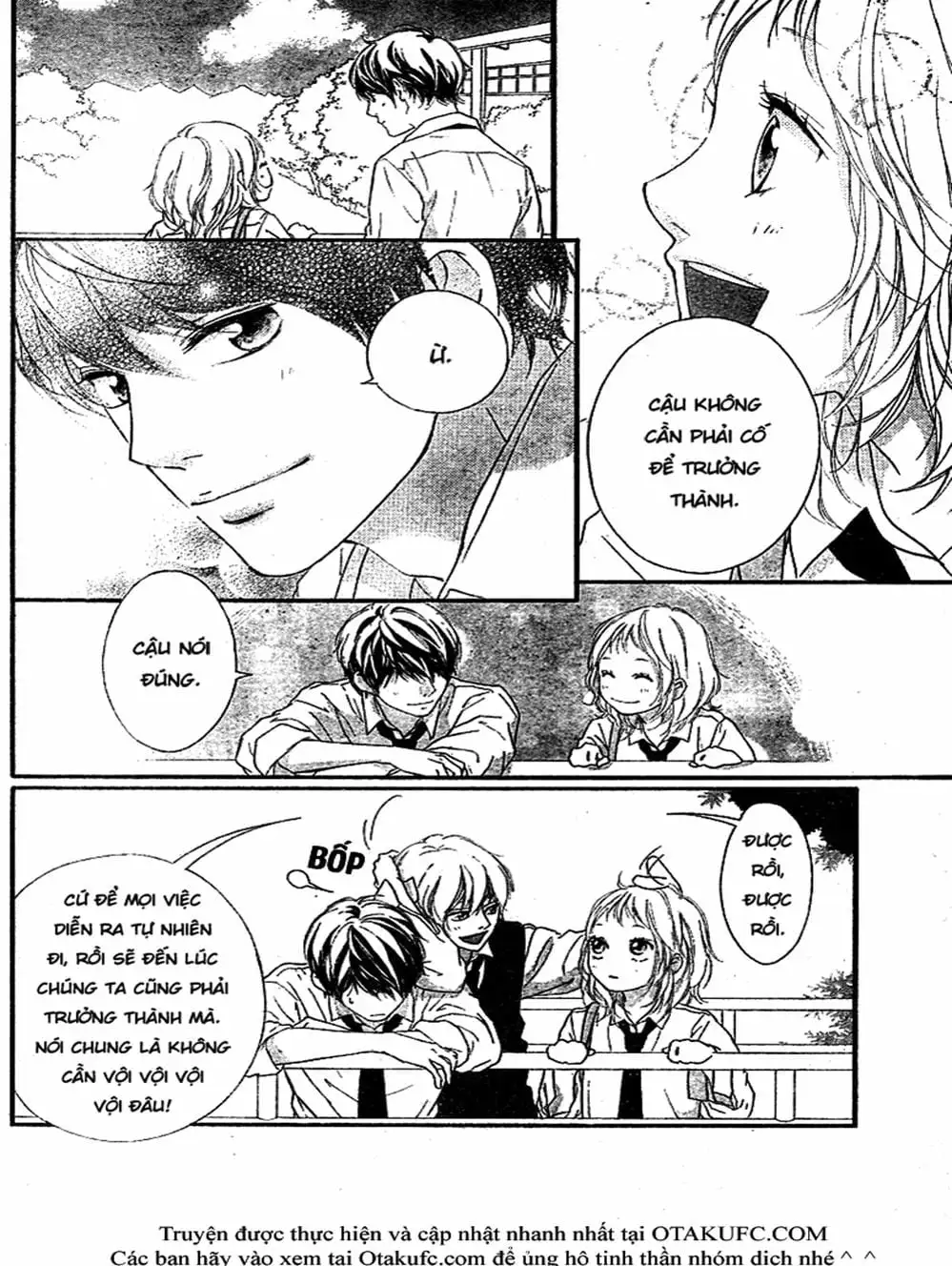 Truyện Tranh Tình Yêu Lấp Lánh - Strobe Edge trang 5