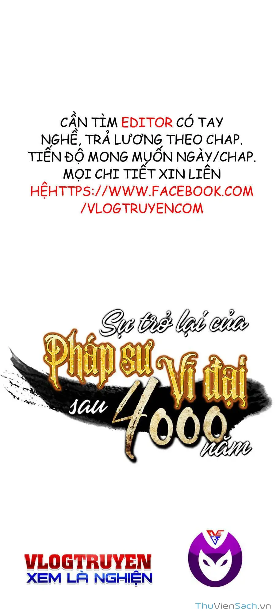 Truyện Tranh Sự Trở Lại Của Pháp Sư Vĩ Đại Sau 4000 Năm trang 5