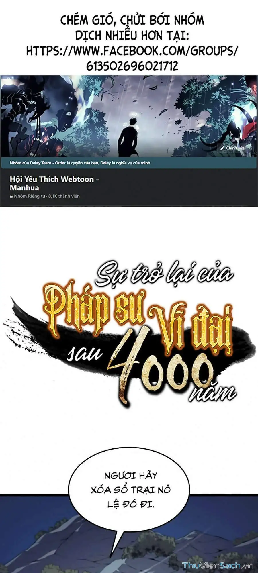 Truyện Tranh Sự Trở Lại Của Pháp Sư Vĩ Đại Sau 4000 Năm trang 5