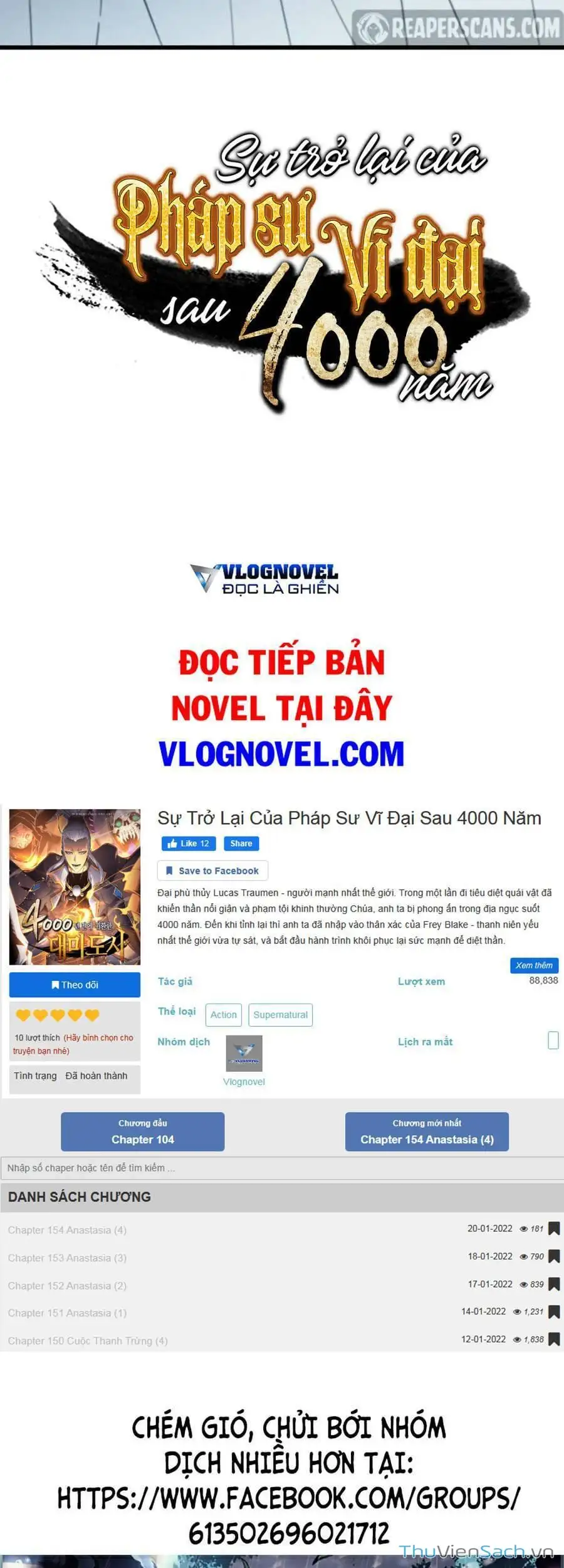 Truyện Tranh Sự Trở Lại Của Pháp Sư Vĩ Đại Sau 4000 Năm trang 5