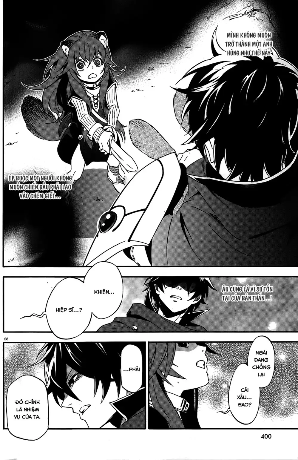 Truyện Tranh Sự Trỗi Dậy Của Anh Hùng Khiên trang 6