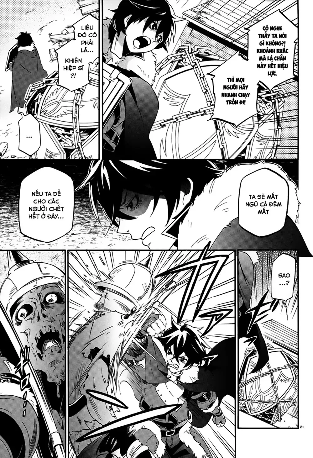 Truyện Tranh Sự Trỗi Dậy Của Anh Hùng Khiên trang 6
