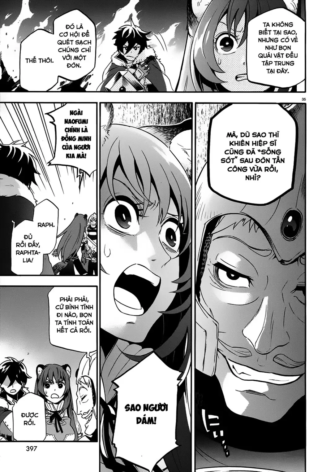 Truyện Tranh Sự Trỗi Dậy Của Anh Hùng Khiên trang 6