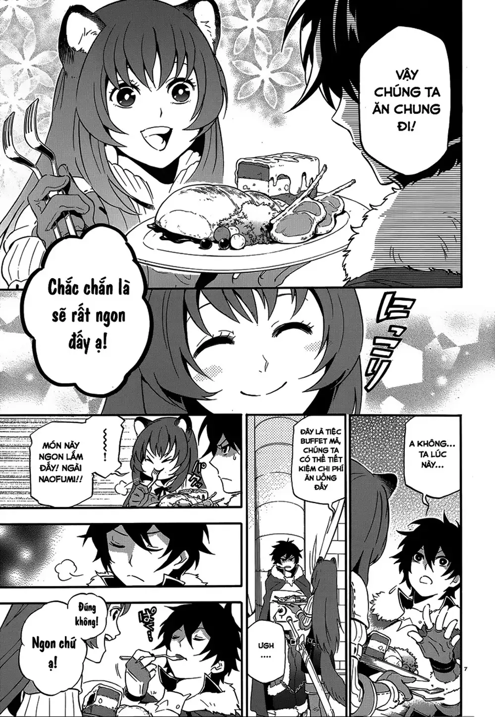 Truyện Tranh Sự Trỗi Dậy Của Anh Hùng Khiên trang 6