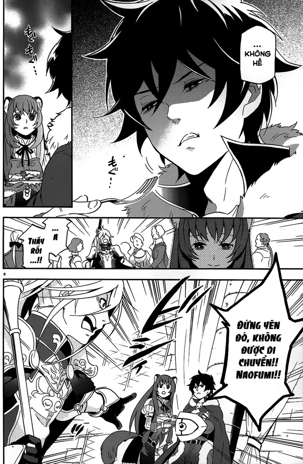 Truyện Tranh Sự Trỗi Dậy Của Anh Hùng Khiên trang 6