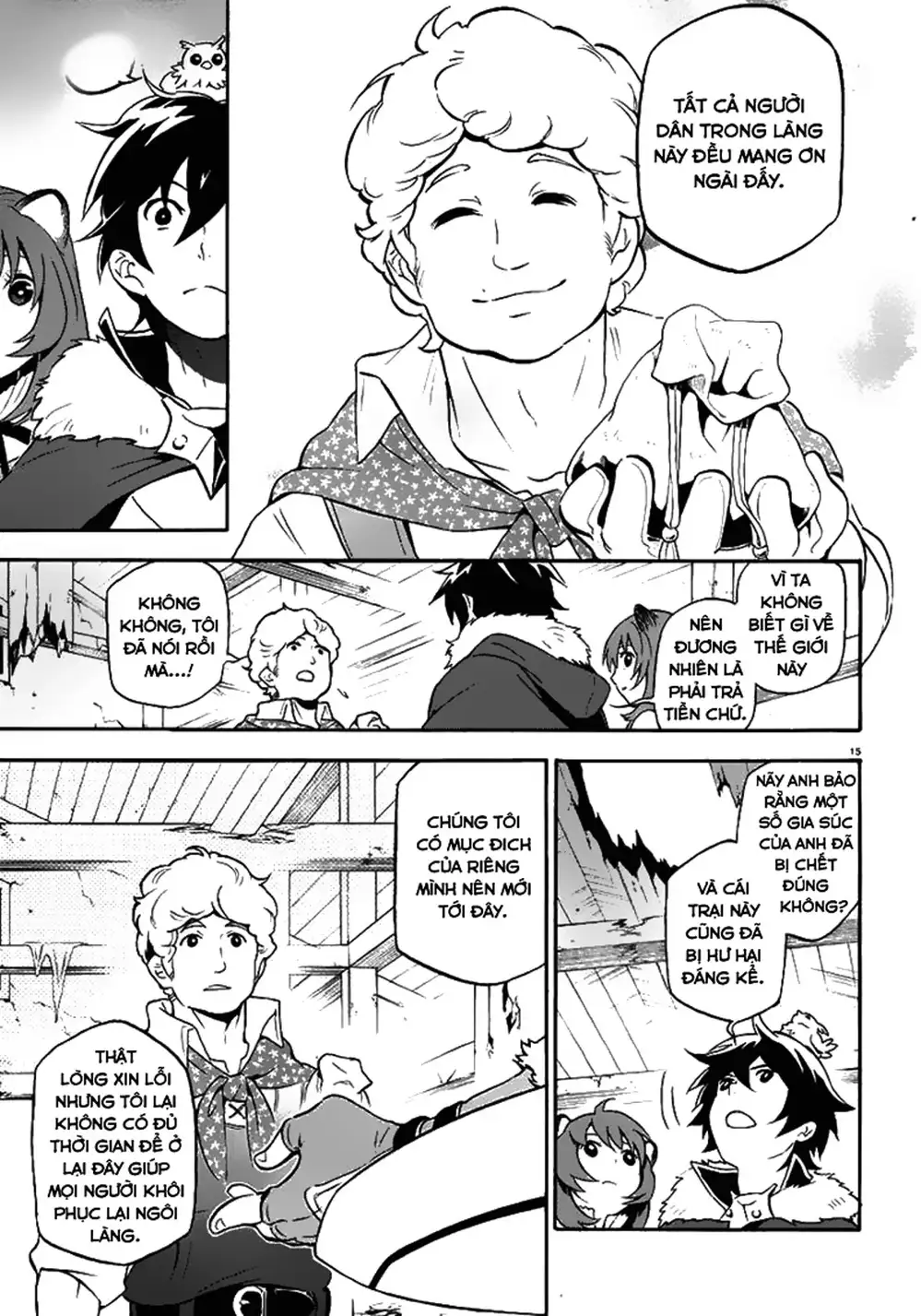 Truyện Tranh Sự Trỗi Dậy Của Anh Hùng Khiên trang 6