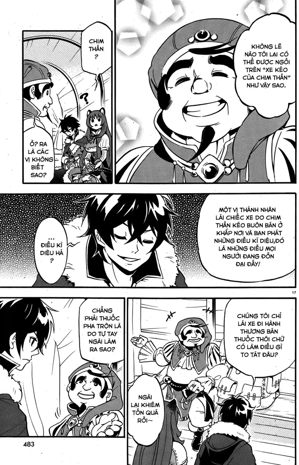 Truyện Tranh Sự Trỗi Dậy Của Anh Hùng Khiên trang 6