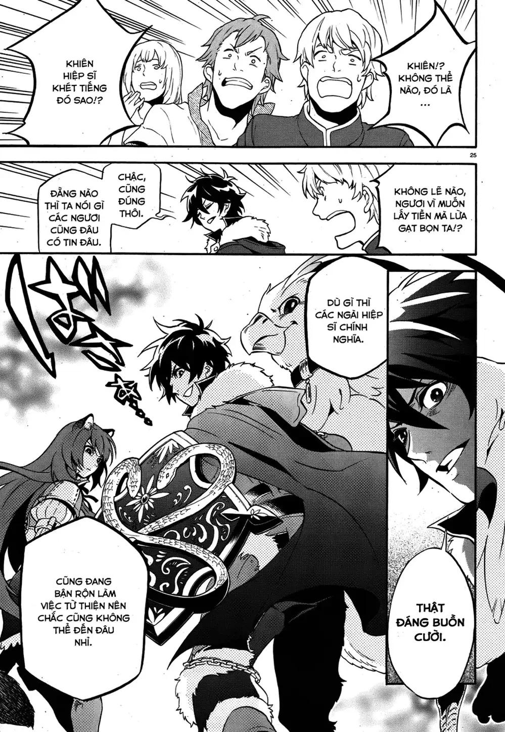 Truyện Tranh Sự Trỗi Dậy Của Anh Hùng Khiên trang 6
