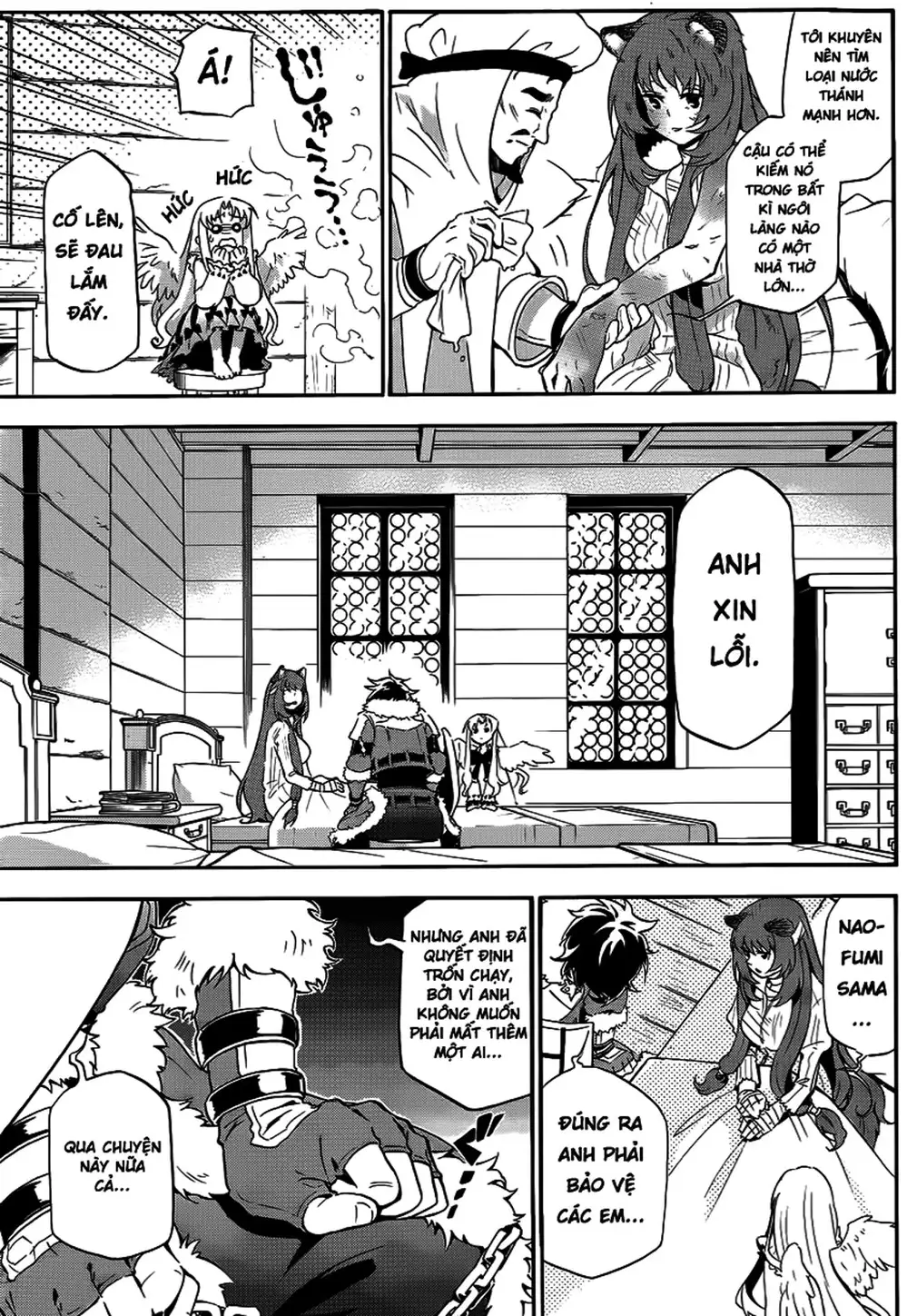 Truyện Tranh Sự Trỗi Dậy Của Anh Hùng Khiên trang 6