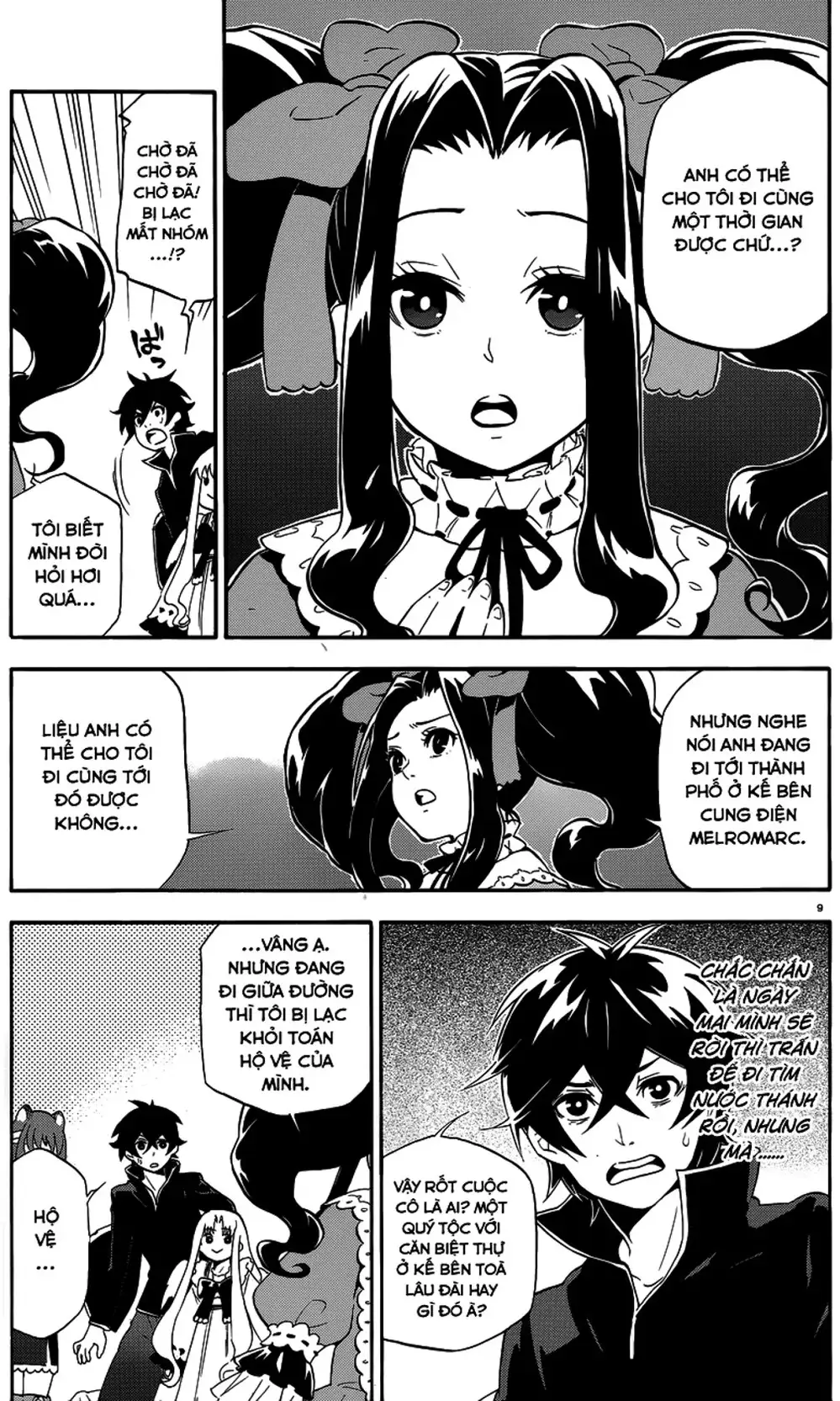 Truyện Tranh Sự Trỗi Dậy Của Anh Hùng Khiên trang 6