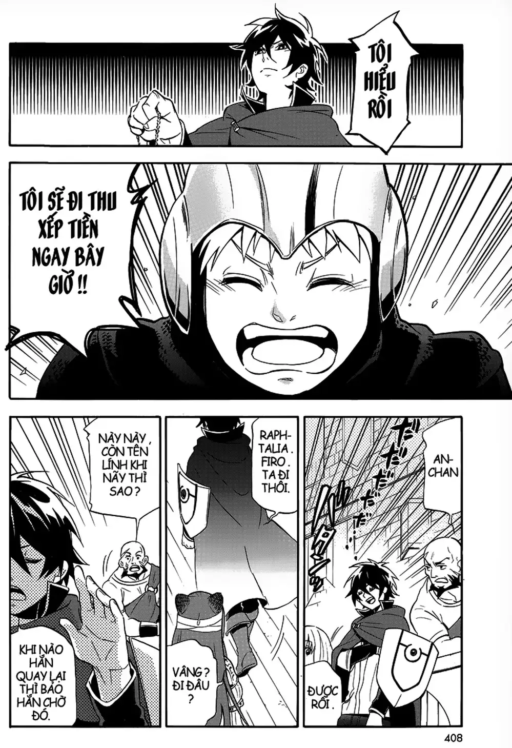 Truyện Tranh Sự Trỗi Dậy Của Anh Hùng Khiên trang 6