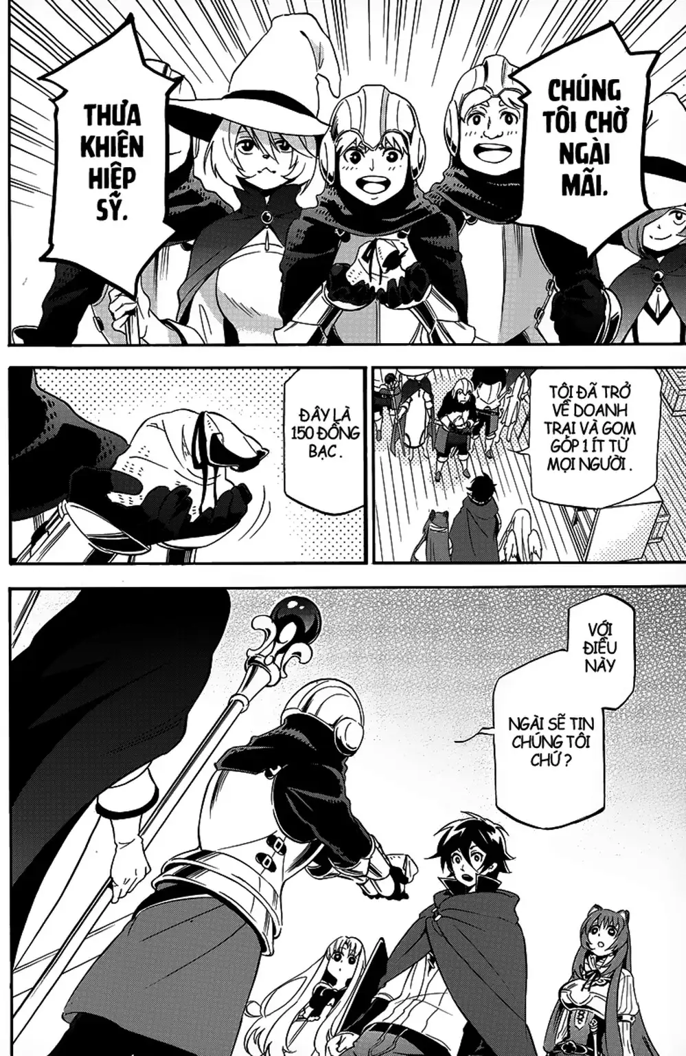 Truyện Tranh Sự Trỗi Dậy Của Anh Hùng Khiên trang 6