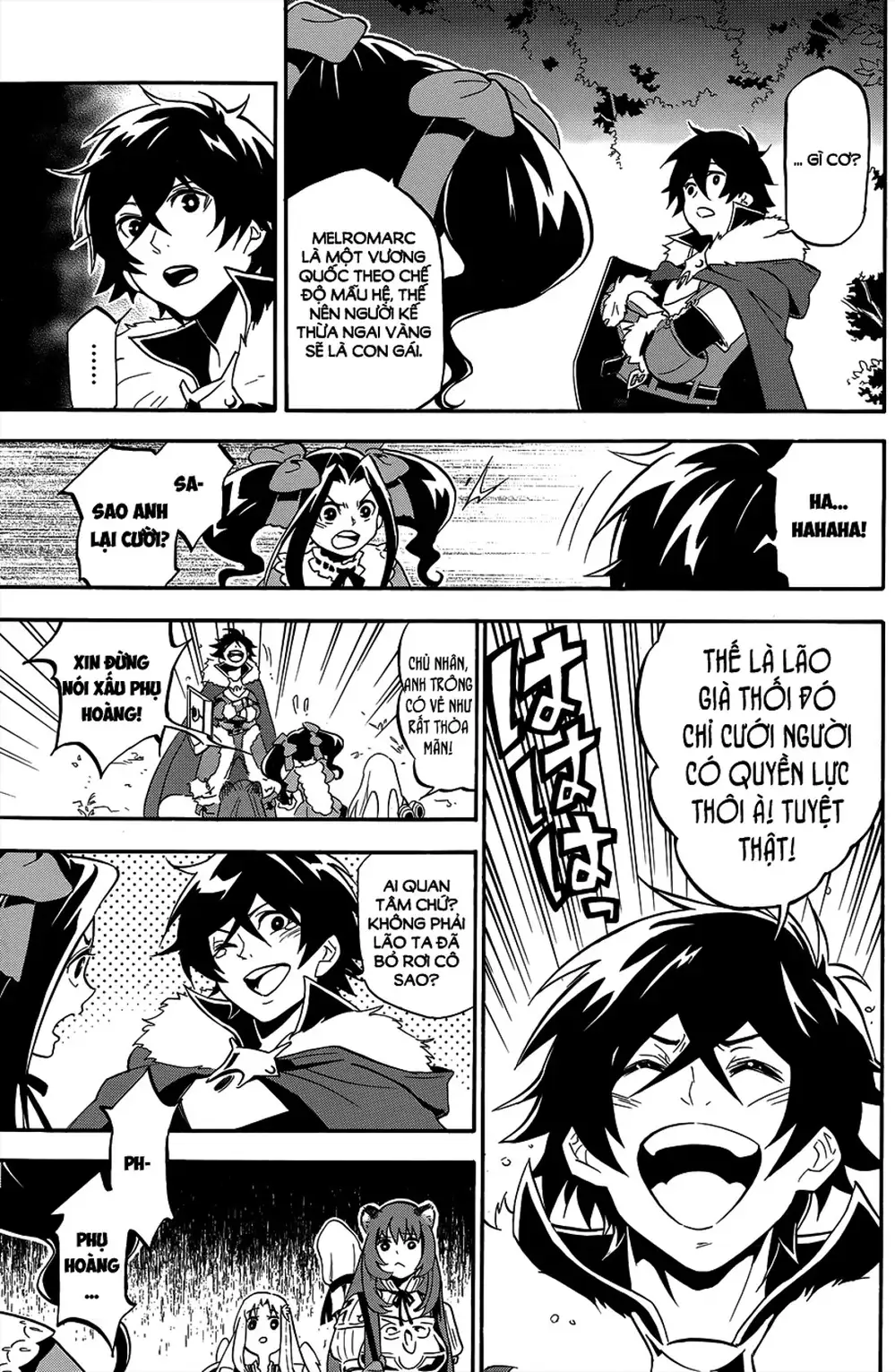 Truyện Tranh Sự Trỗi Dậy Của Anh Hùng Khiên trang 6