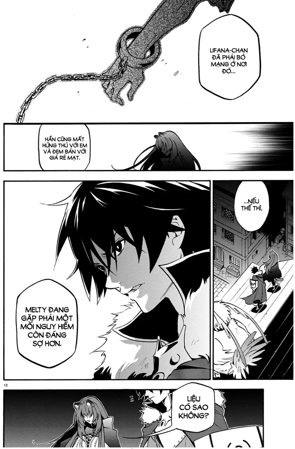 Truyện Tranh Sự Trỗi Dậy Của Anh Hùng Khiên trang 6