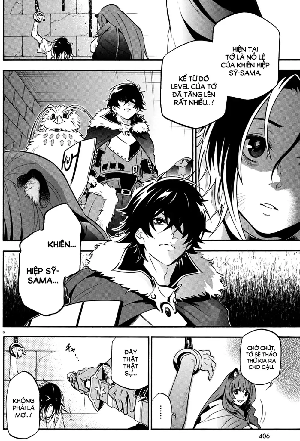 Truyện Tranh Sự Trỗi Dậy Của Anh Hùng Khiên trang 6