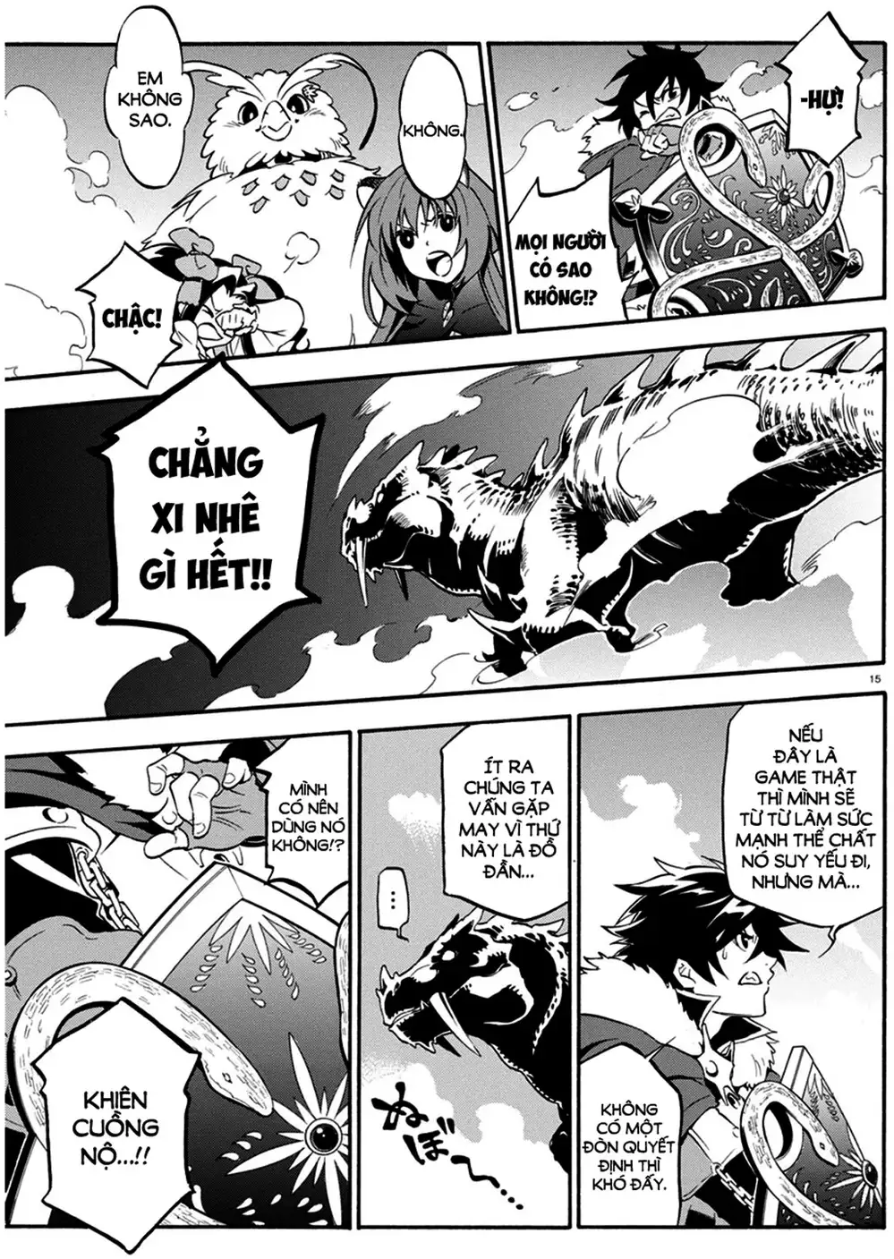 Truyện Tranh Sự Trỗi Dậy Của Anh Hùng Khiên trang 6