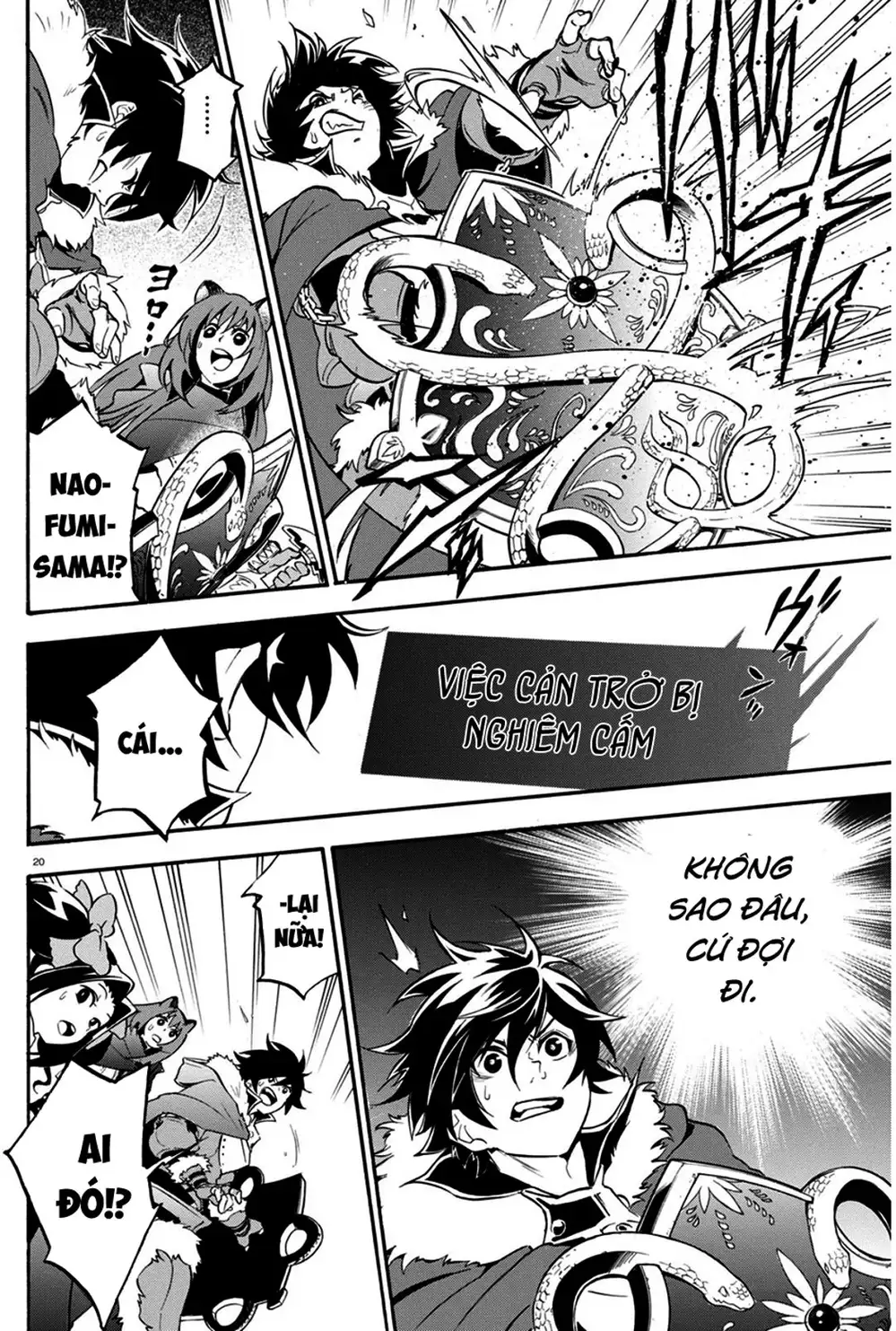 Truyện Tranh Sự Trỗi Dậy Của Anh Hùng Khiên trang 6
