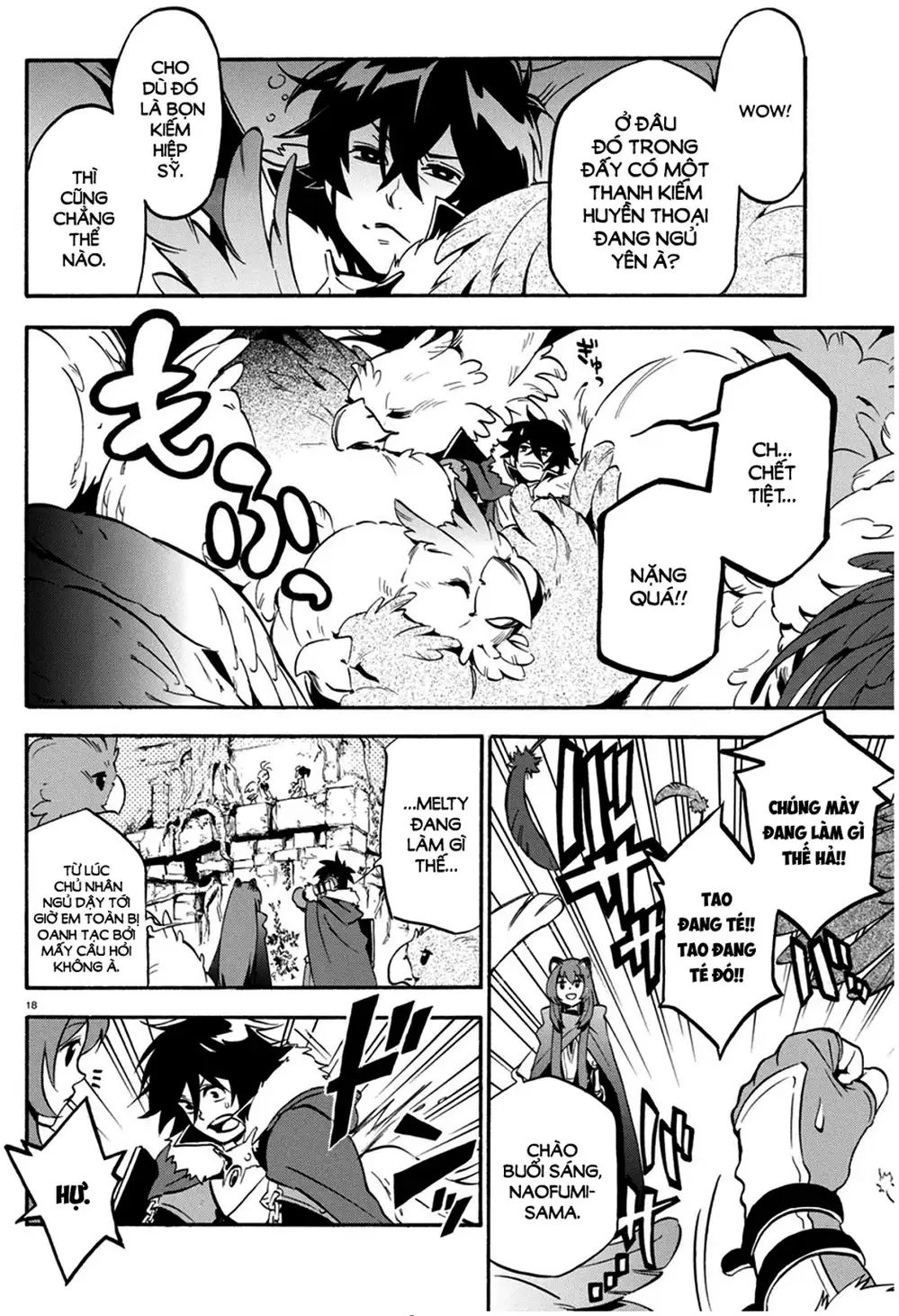 Truyện Tranh Sự Trỗi Dậy Của Anh Hùng Khiên trang 6