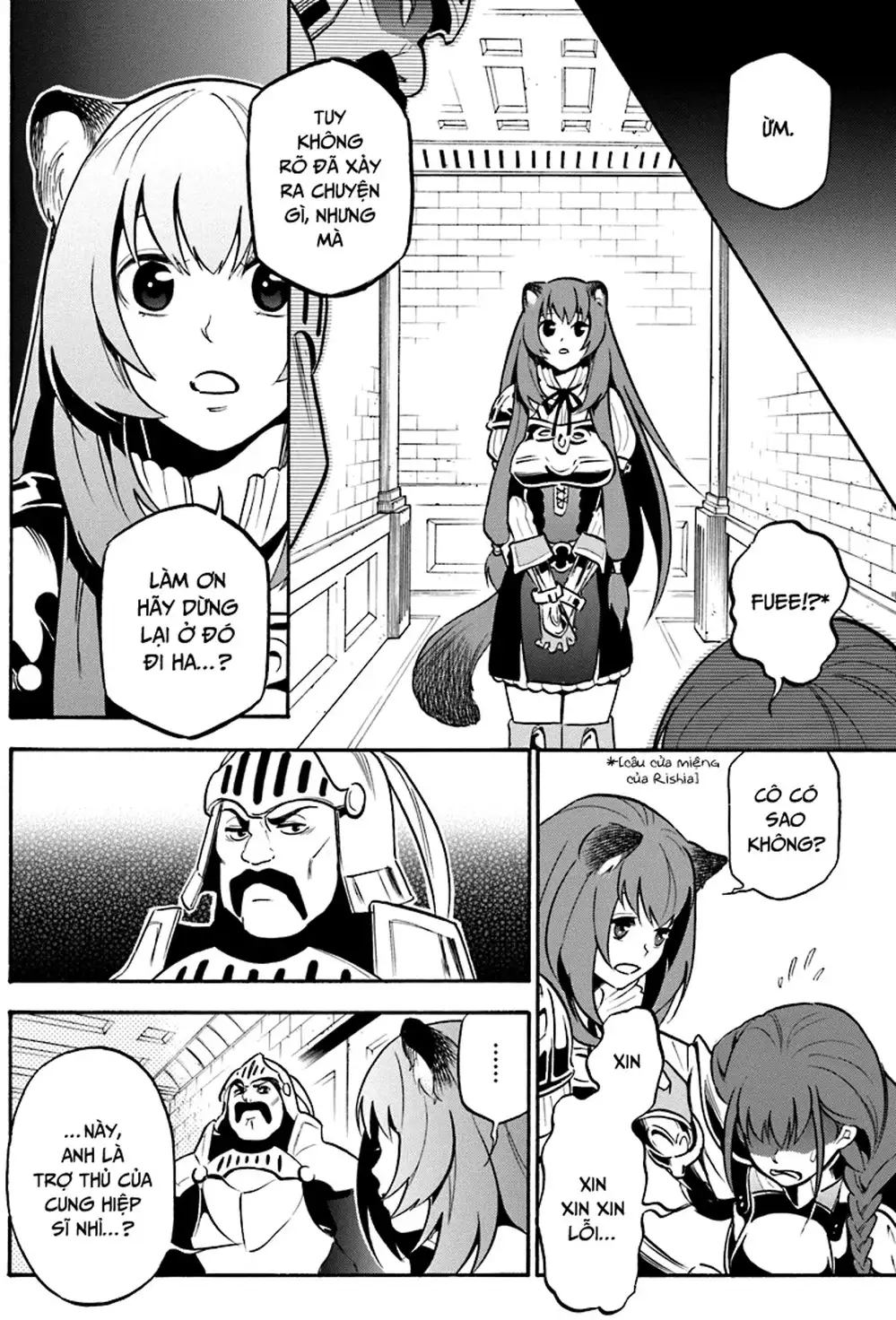 Truyện Tranh Sự Trỗi Dậy Của Anh Hùng Khiên trang 6
