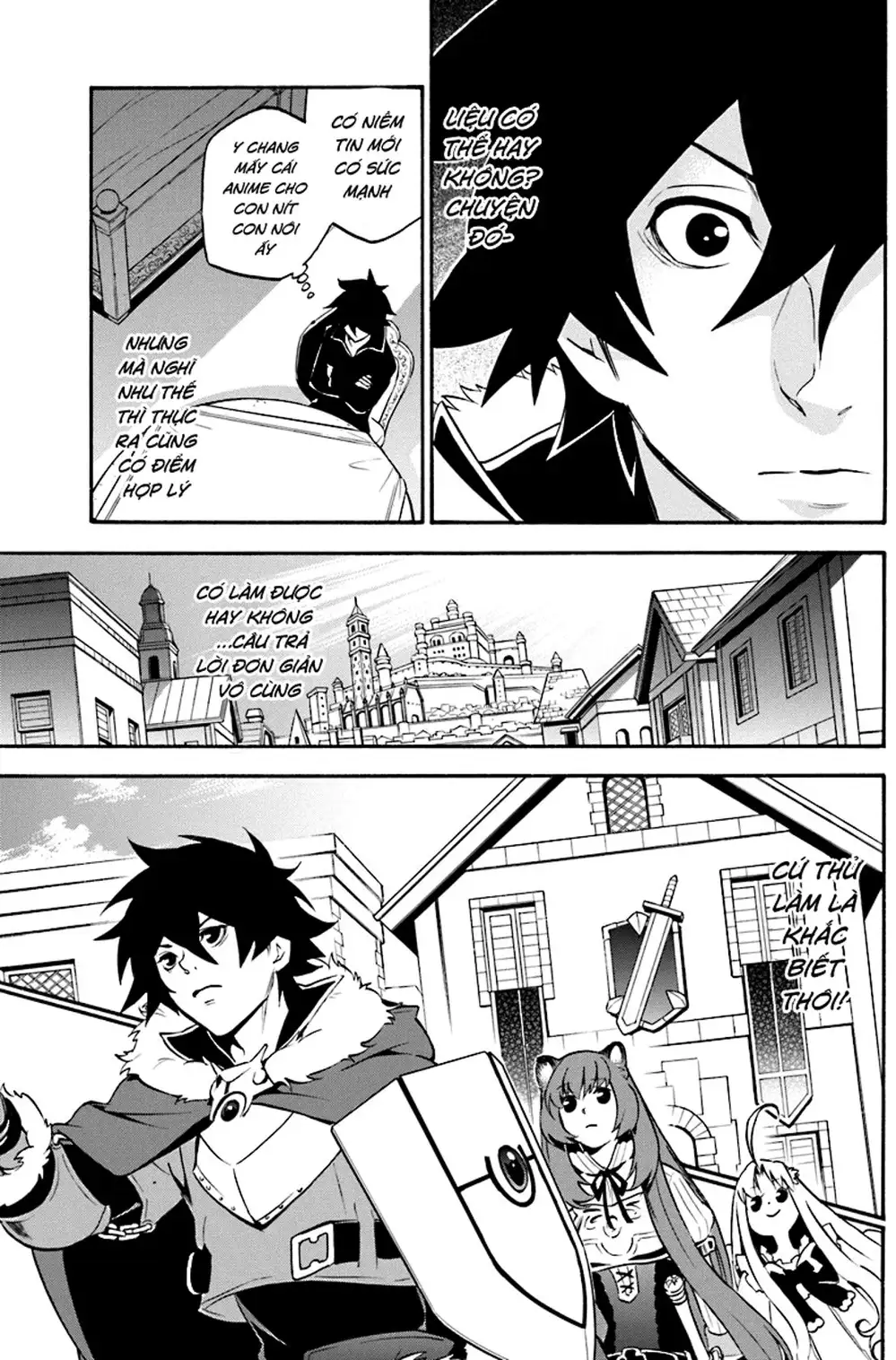 Truyện Tranh Sự Trỗi Dậy Của Anh Hùng Khiên trang 6