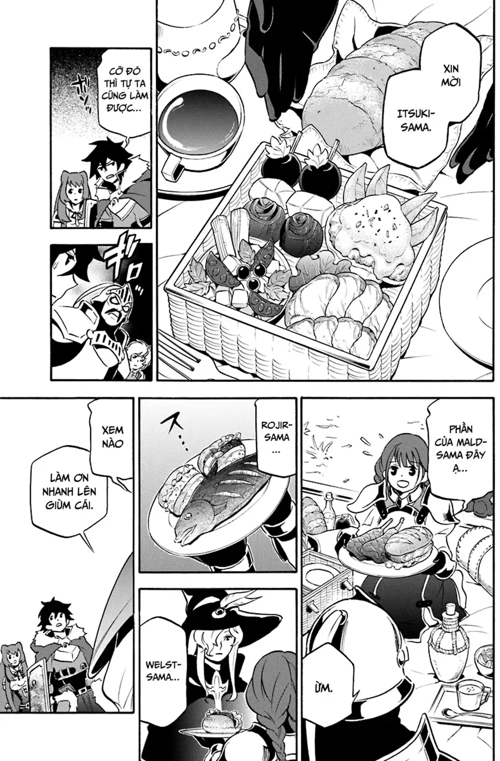 Truyện Tranh Sự Trỗi Dậy Của Anh Hùng Khiên trang 6