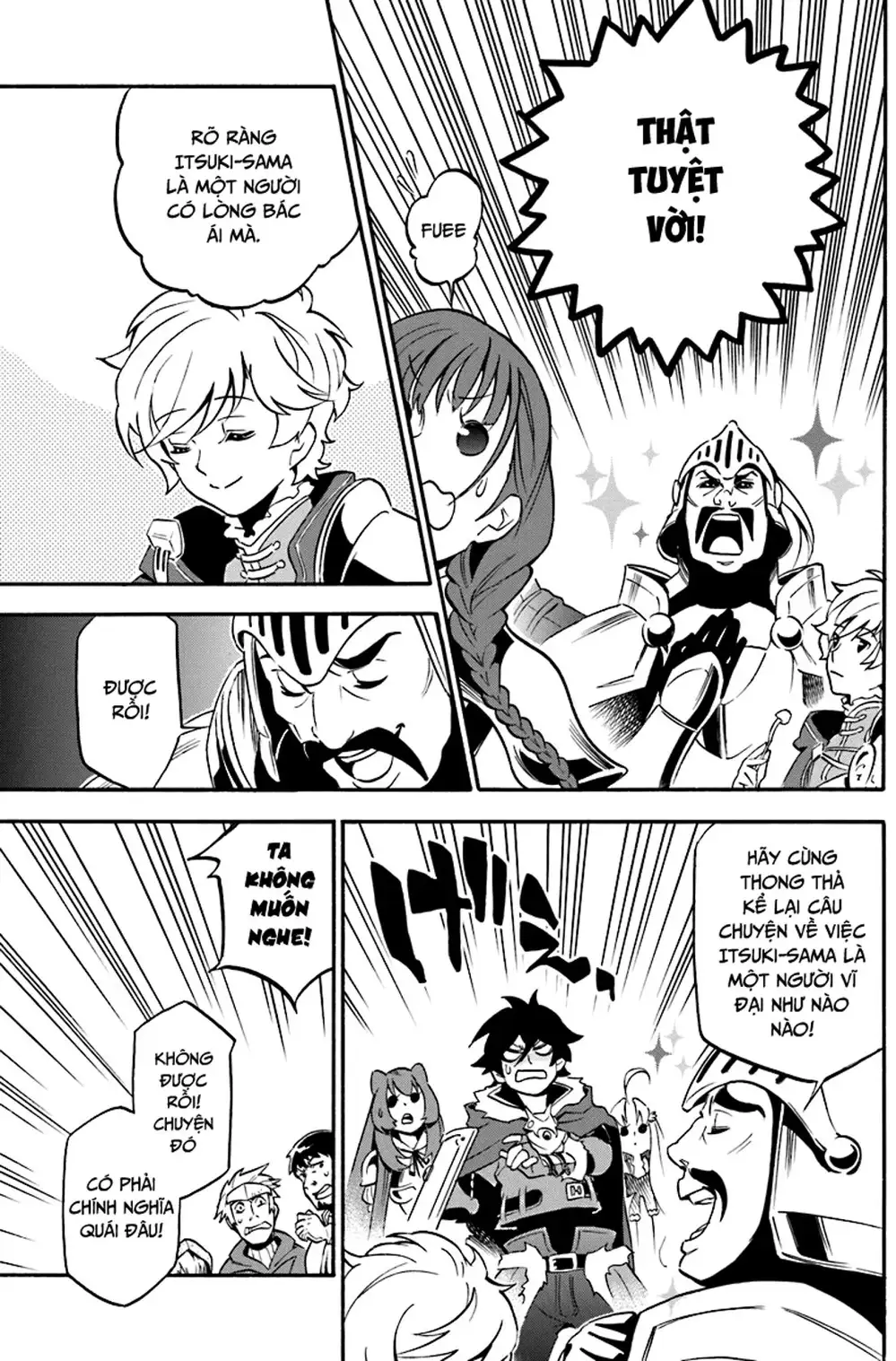 Truyện Tranh Sự Trỗi Dậy Của Anh Hùng Khiên trang 6