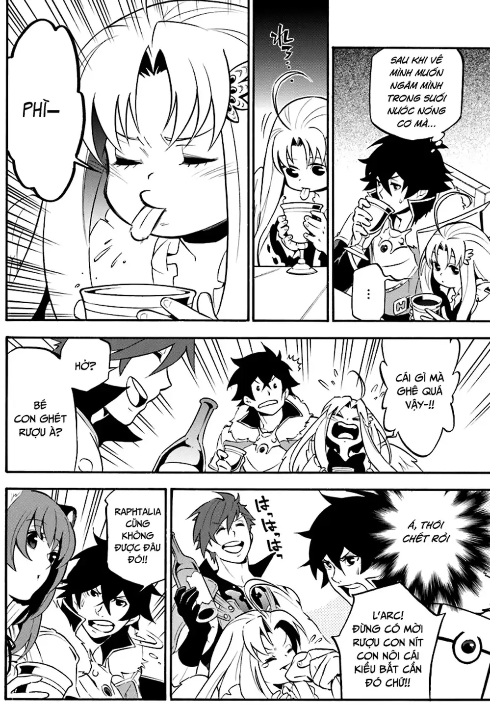 Truyện Tranh Sự Trỗi Dậy Của Anh Hùng Khiên trang 6