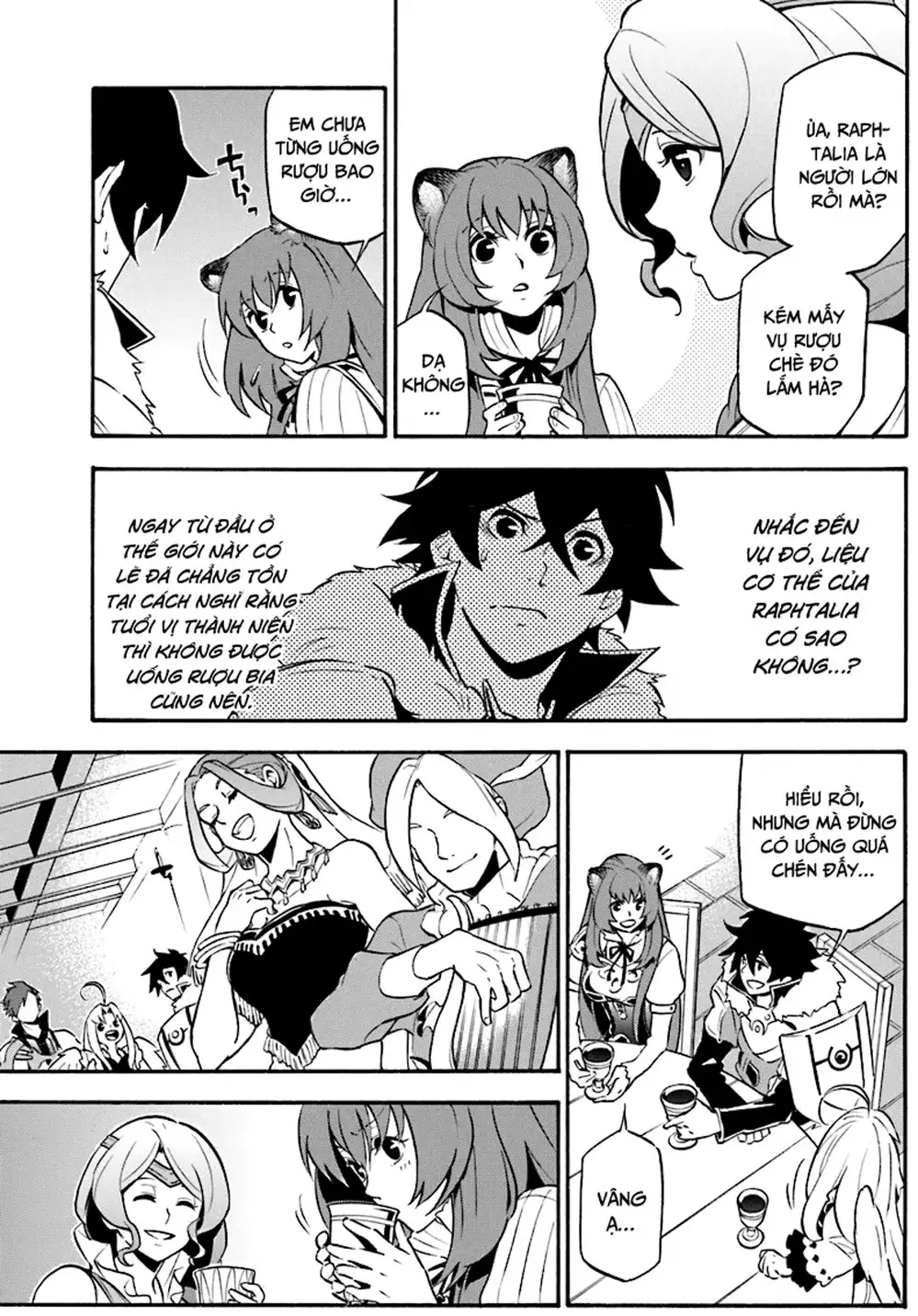 Truyện Tranh Sự Trỗi Dậy Của Anh Hùng Khiên trang 6