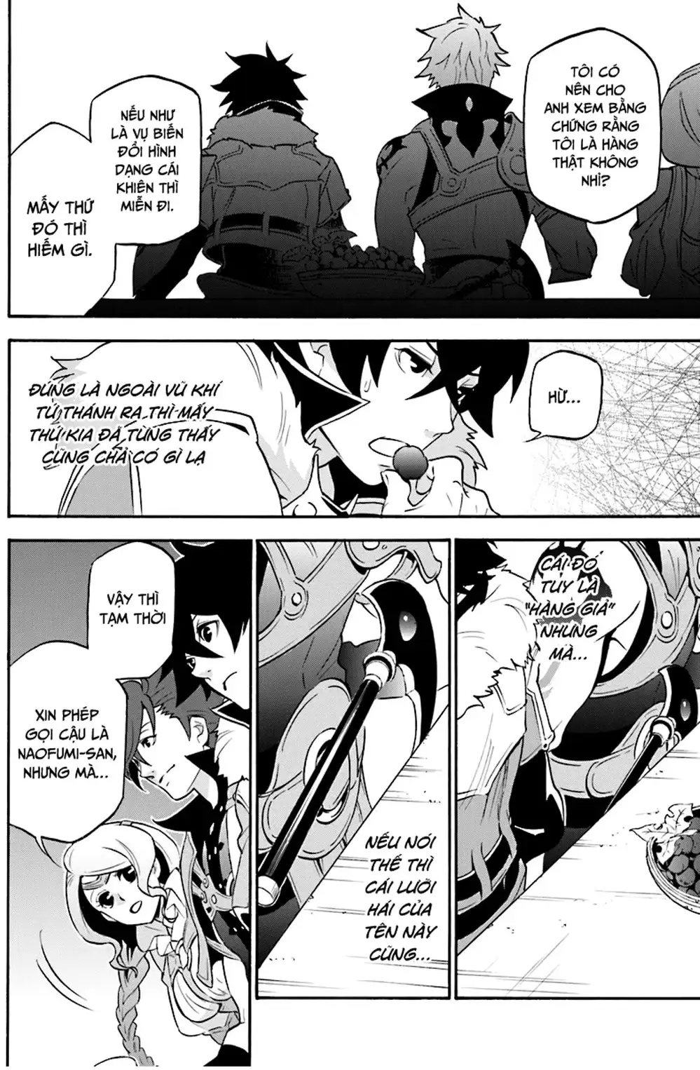 Truyện Tranh Sự Trỗi Dậy Của Anh Hùng Khiên trang 6