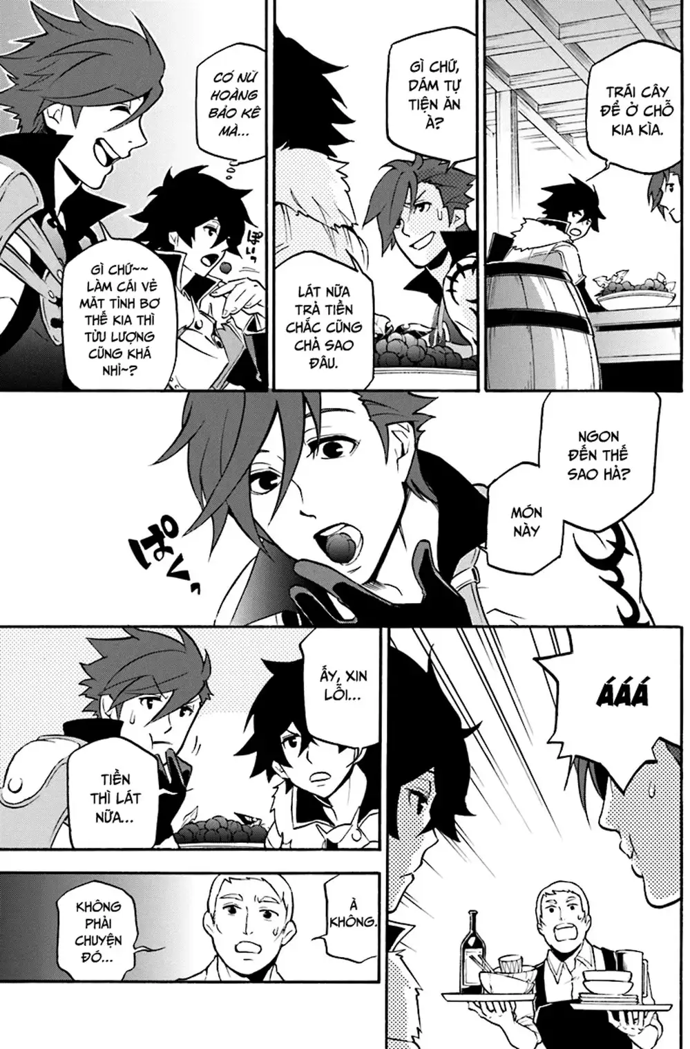 Truyện Tranh Sự Trỗi Dậy Của Anh Hùng Khiên trang 6